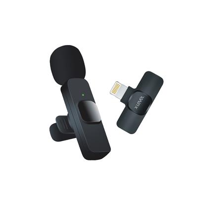 X-LEVELXMC3002 Lightning Aparatlı iPhone Uyumlu Youtuber iNfluencer Kablosuz Wireless Bluetooth Yaka Mikrofonu