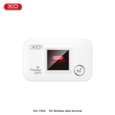 XO TX04 5G Taşınabilir Mobil Wifi Router 3000 mAh Kapasiteli
