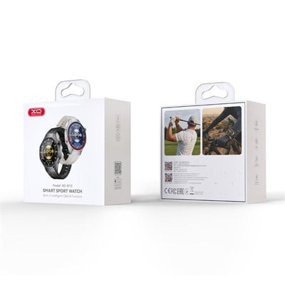 XO W12 Smart Sports Bluetooth Call Watch – Bluetooth Arama Özellikli Akıllı Spor Saati