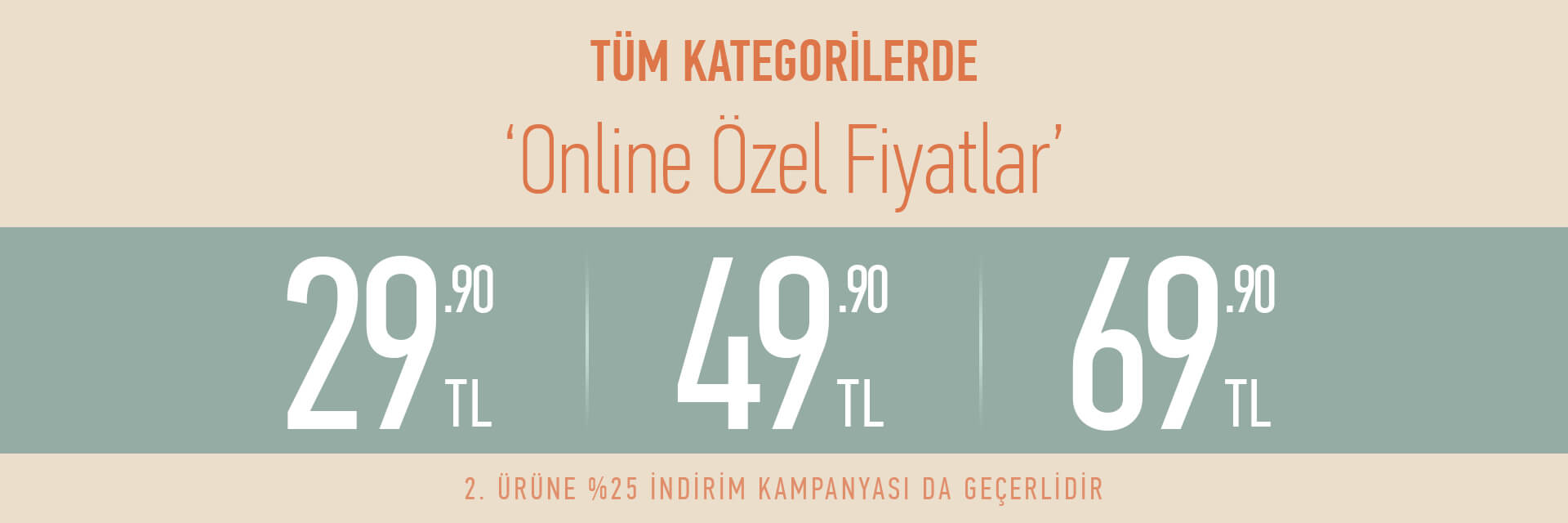 Online Özel Fiyatlar