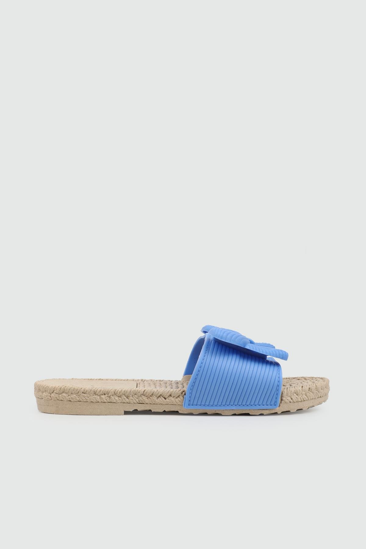 Fiyonklu Günlük Rahat Mavi Kadın Terlik GEZER 15279 Kadın Günlük Terlik Gezer GEZER 15279 ZEN AIRBLOW