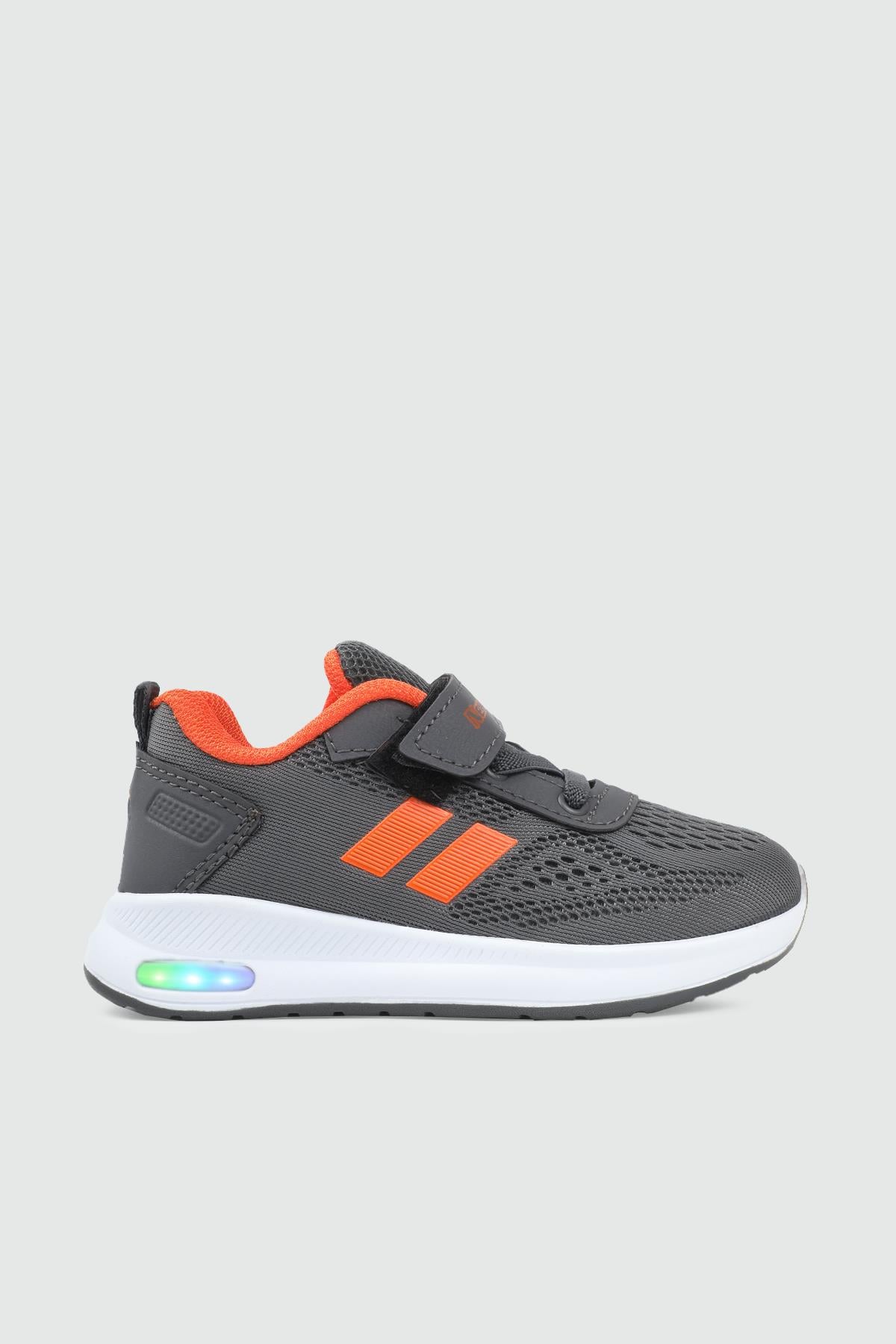 Günlük Rahat Cırtlı Bağcıklı Füme Oranj Çocuk Spor Ayakkabı NEW HUNTER 244 Çocuk Günlük Spor Ayakkabı NEW HUNTER 244 New Hunter 244 FİLET 25Y