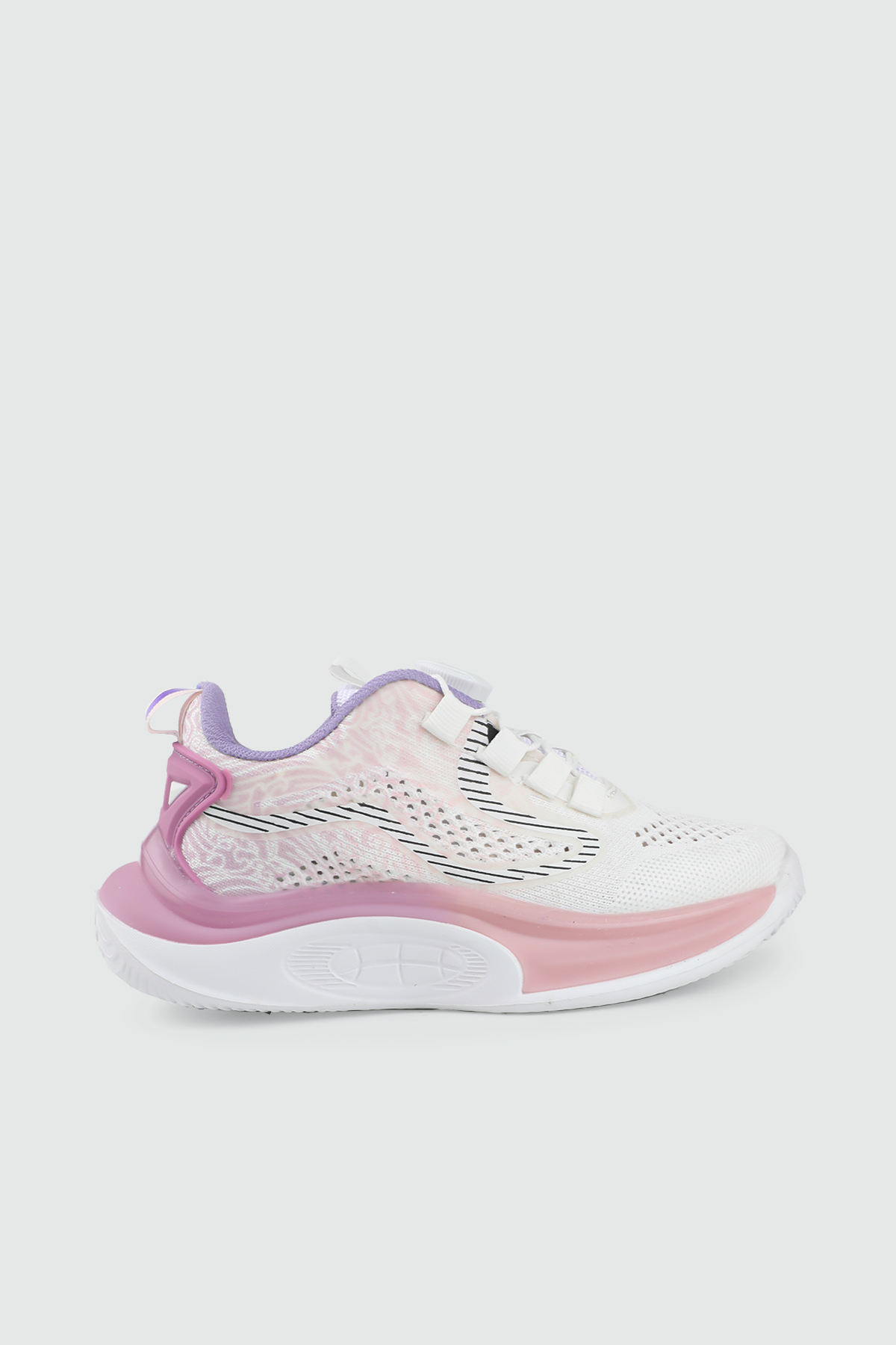 Hafi Rahat Taban Anoraklı Sneaker Beyaz Lila Lila Pudra Çocuk Spor Ayakkabı ALESSİO T-811 Çocuk Günlük Spor Ayakkabı Alessio ALESSİO T-811 Filet 26Y