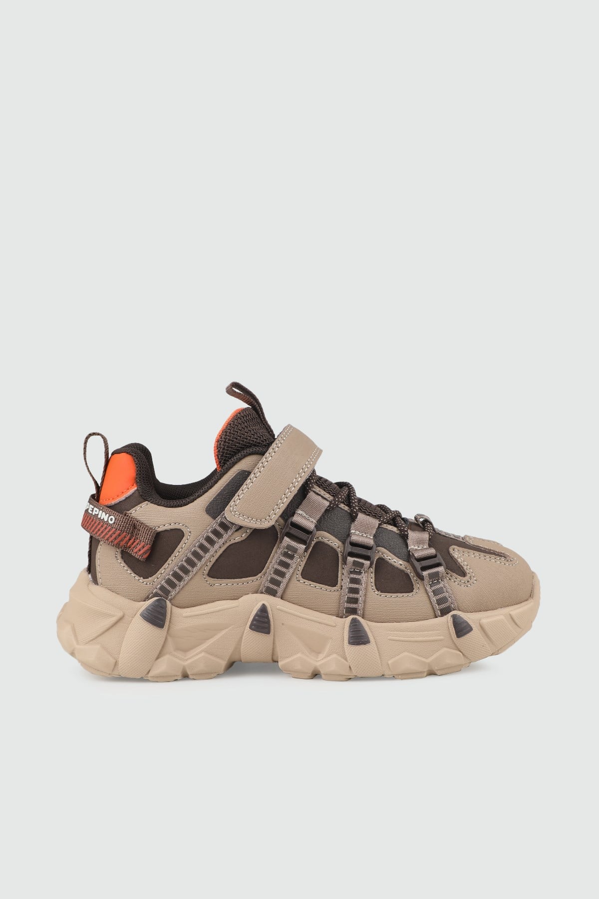 Hafi Rahat Taban Anoraklı Sneaker Kahve Bej Spor Ayakkabı PEPİNO 2000 Çocuk Günlük Spor Ayakkabı PEPİNO PEPİNO 2000 FİLET 26K