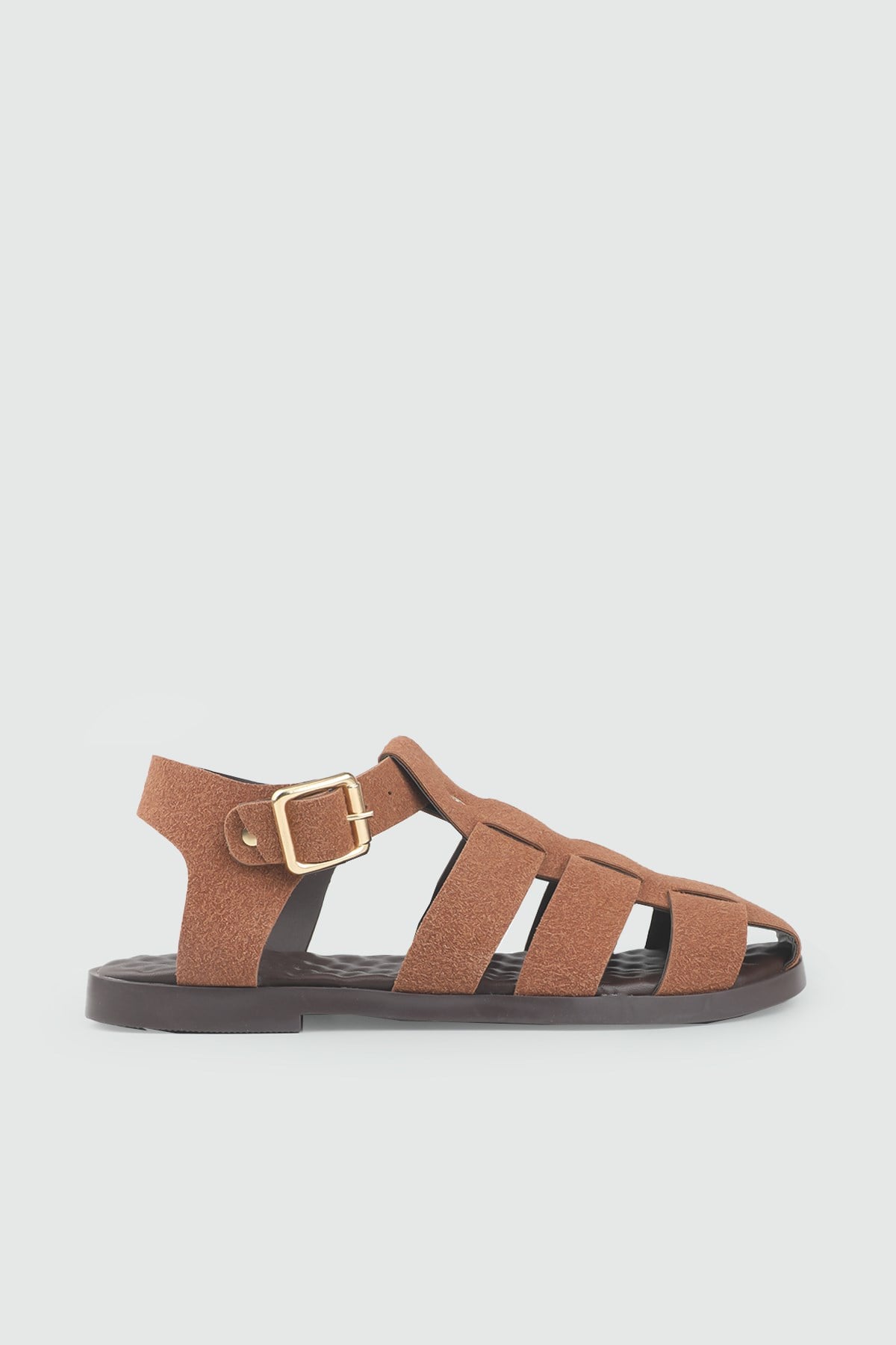 Kadın Alçak Taban Günlük Sandalet Taba Sandalet My Bella ZNR-101 Kadın 25K Kadın düz Sandalet MyBella My Bella YŞ-11 Kadın  26Y