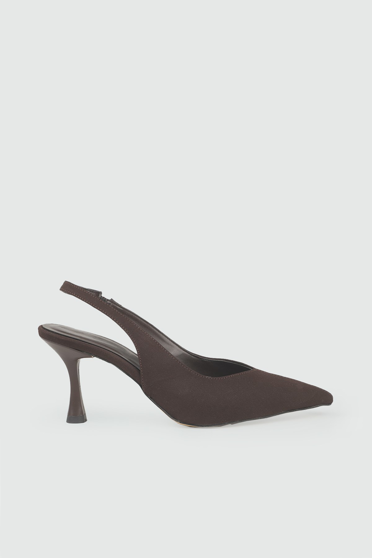Kadın Alçak Topuklu Stiletto Kahve Zara Kadın Topuklu My Bella TLT-301 Kadın Alçak Topuklu MyBella My Bella 26Y TLT-301