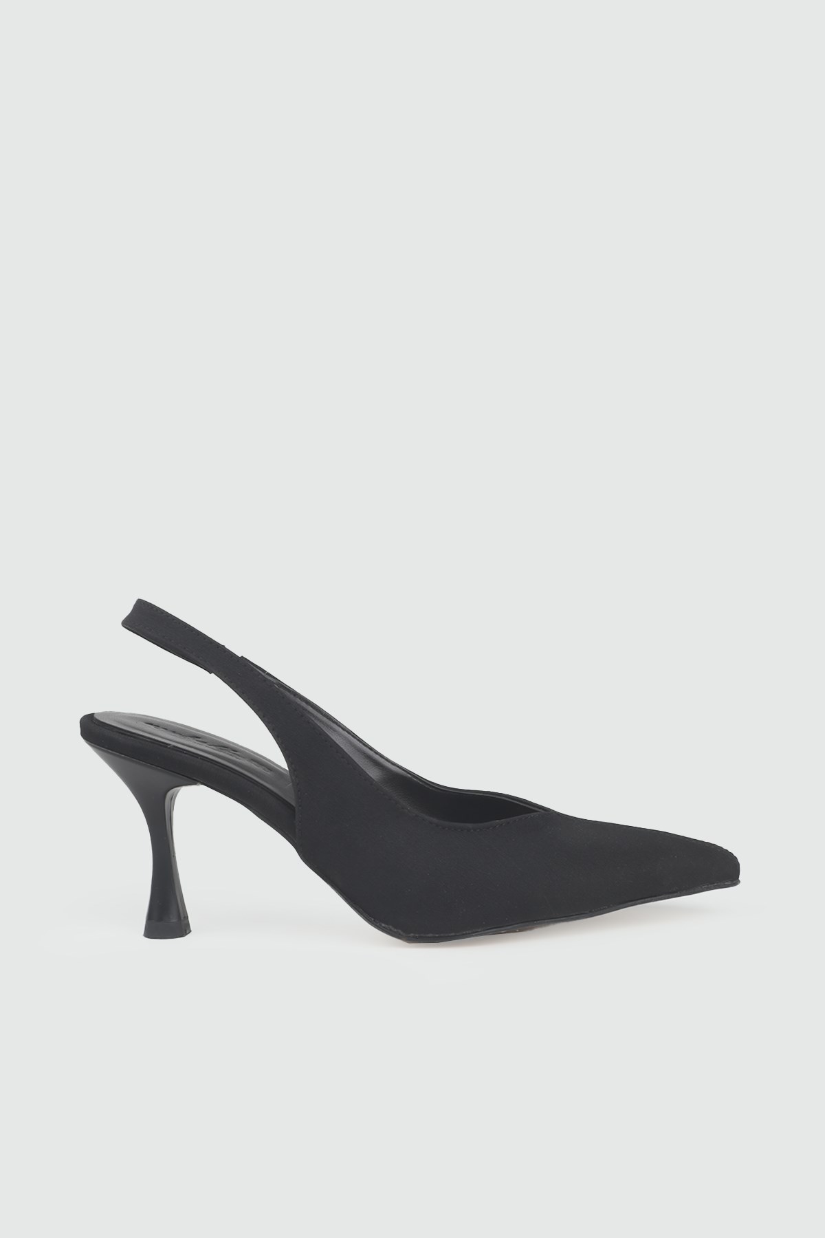 Kadın Alçak Topuklu Stiletto Siyah Zara Kadın Topuklu My Bella TLT-301 Kadın Alçak Topuklu MyBella My Bella 26Y TLT-301