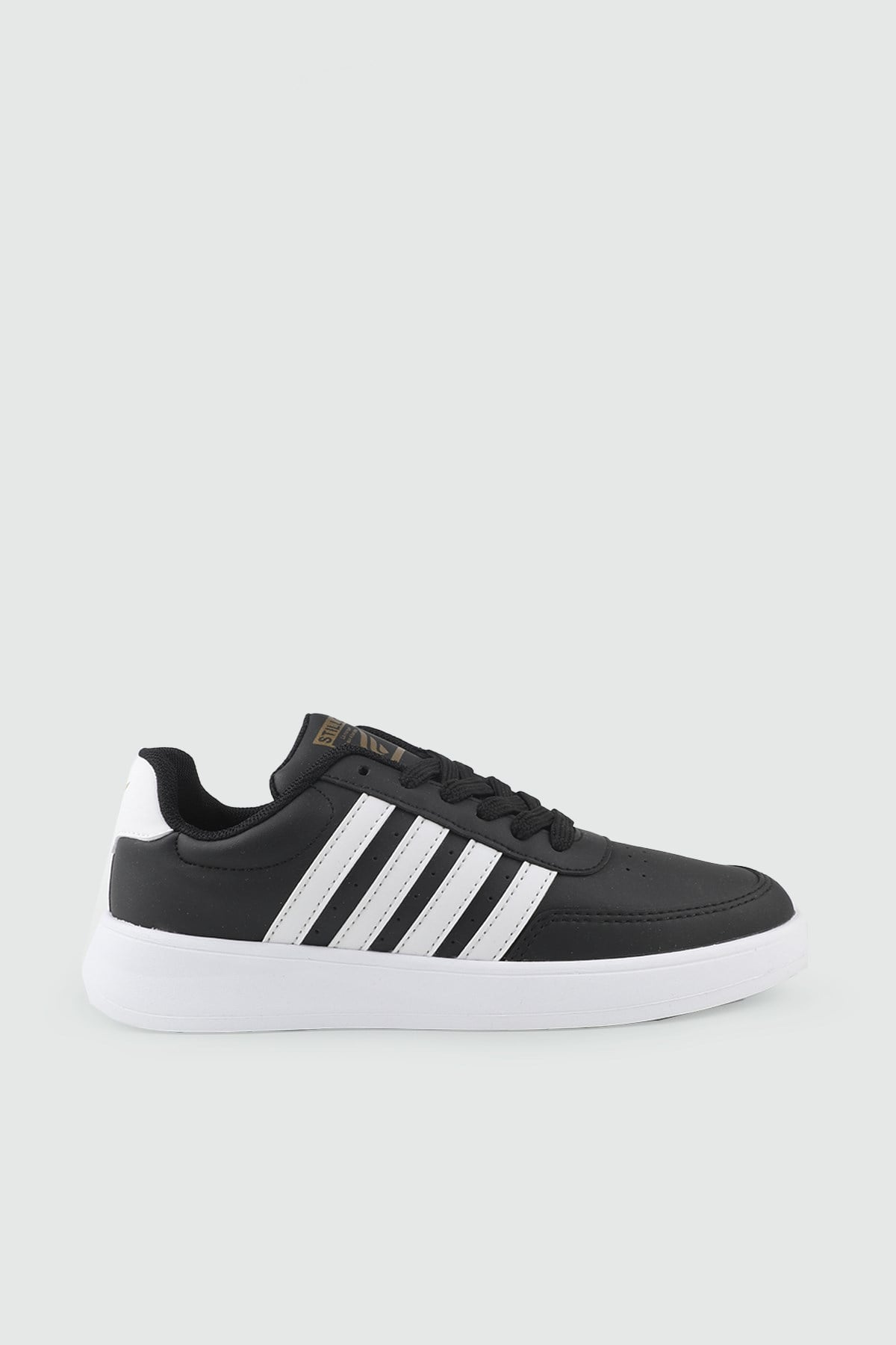 kadın günlük rahat ayakkabı Siyah Beyaz Spor Ayakkabı STILLO 1012 Kadın Sneaker STİLLO STILLO 26Y 1012 GAR SPOR