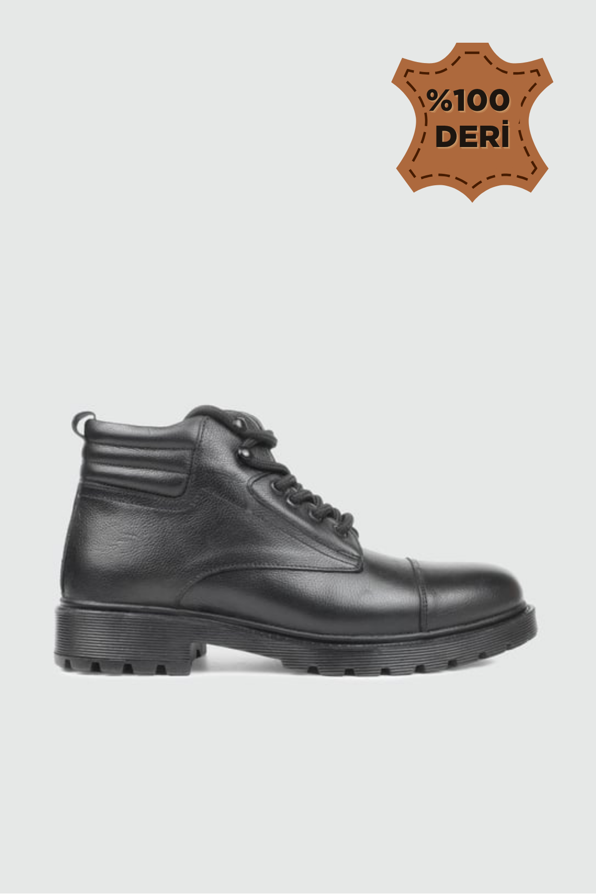 Klasik Deri Siyah Floter Erkek Ayakkabı AYHAN 238-015 Erkek Klasik Bot Wow Plus AYHAN 238-015 VOYAGER MODEL