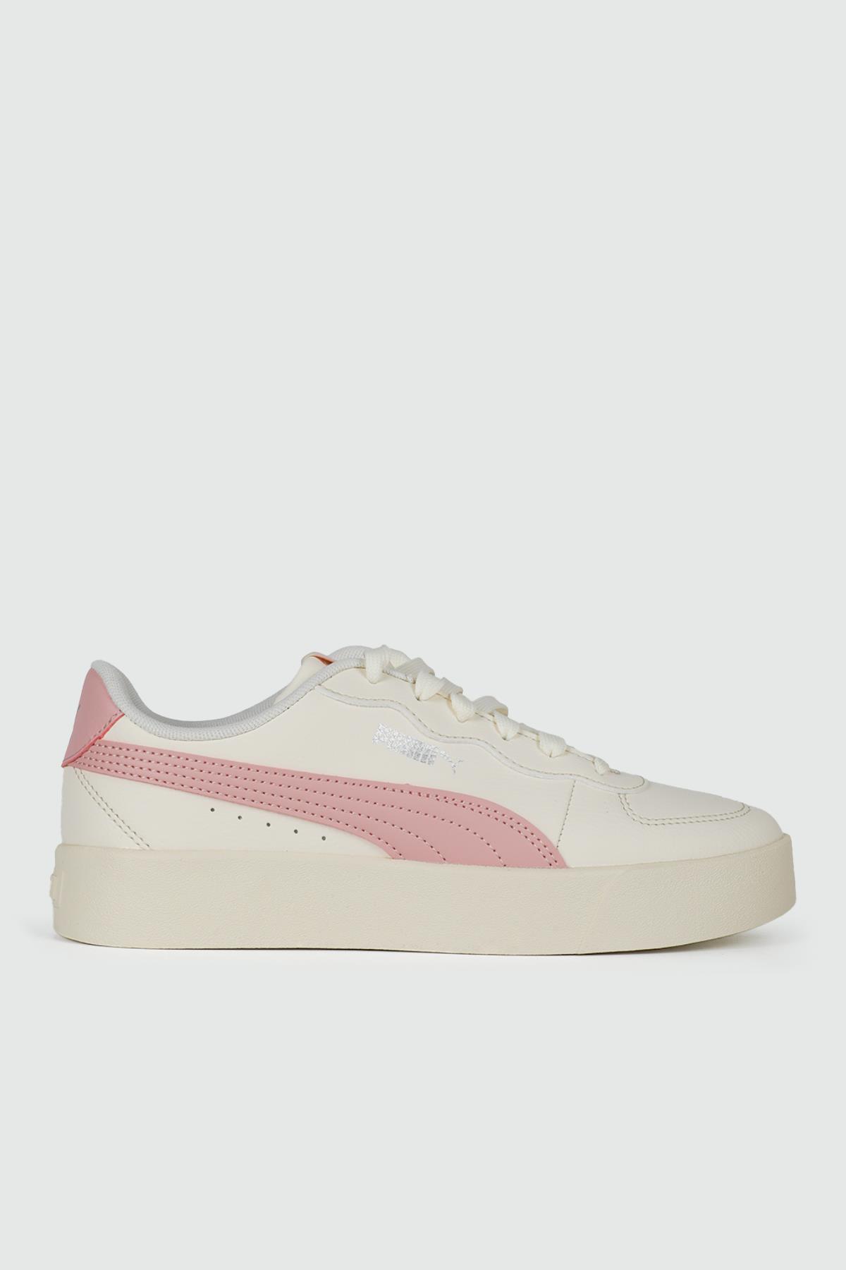 Nefes Alır Rahat Günlük Kemik Pudra Unisex Spor Ayakkabı 380147-05 Unisex Günlük Spor Ayakkabı Puma PUMA 380147-05 SKYE CLEAN