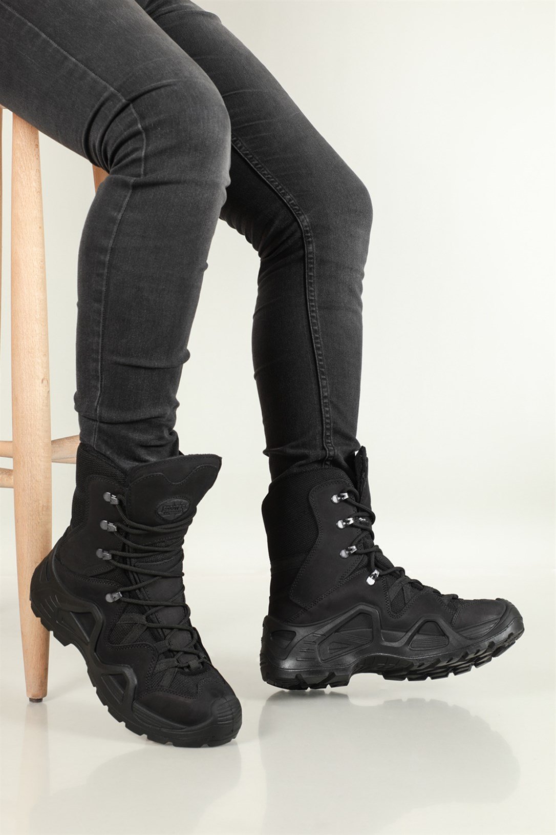 Nefes Alır Rahat Siyah Nubuk Erkek Bot 1490 Erkek Günlük confort Bot Scooter SCOOTER 1490 MERDANE BOT