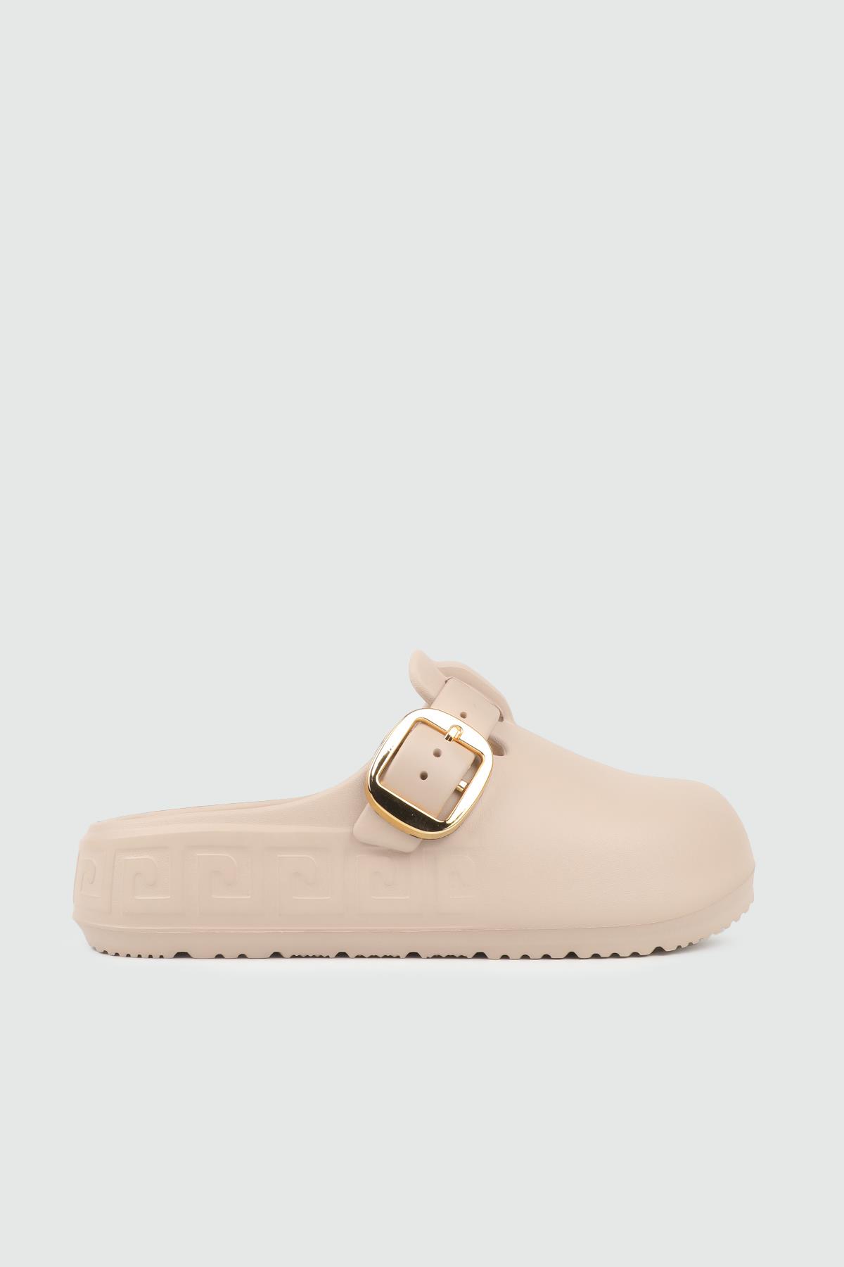 Önü Kapalı Arkası Açık Koyu Krep Kadın Rahat Terlik 033 Kadın Günlük Terlik Lovita LOVİTA 25K 033 ZEN KAPALI TRLK