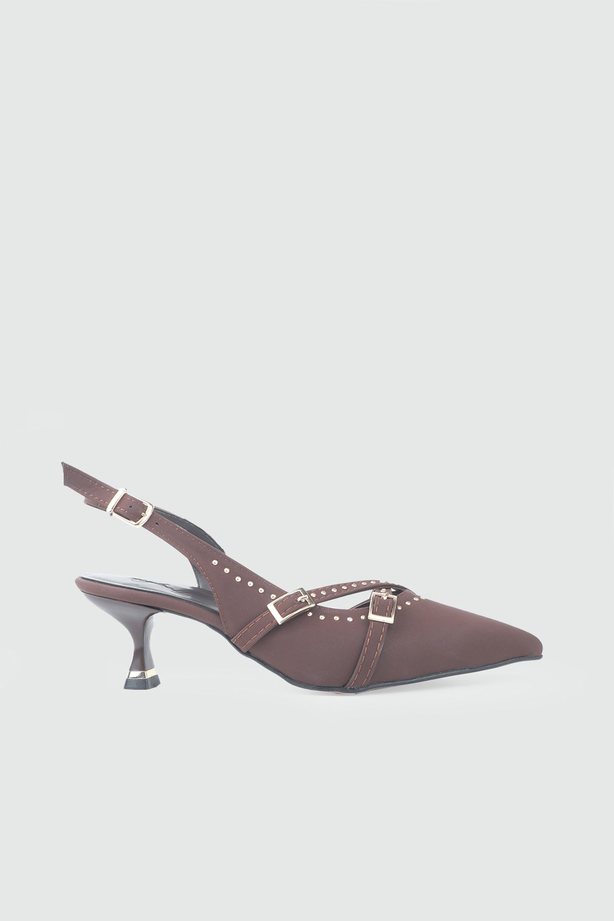 Sivri Burun Stiletto Kahve Zara Kadın Topuklu My Bella ELT-201 Kadın Stiletto MY BELLA My Bella ELT-201 Kadın 26Y