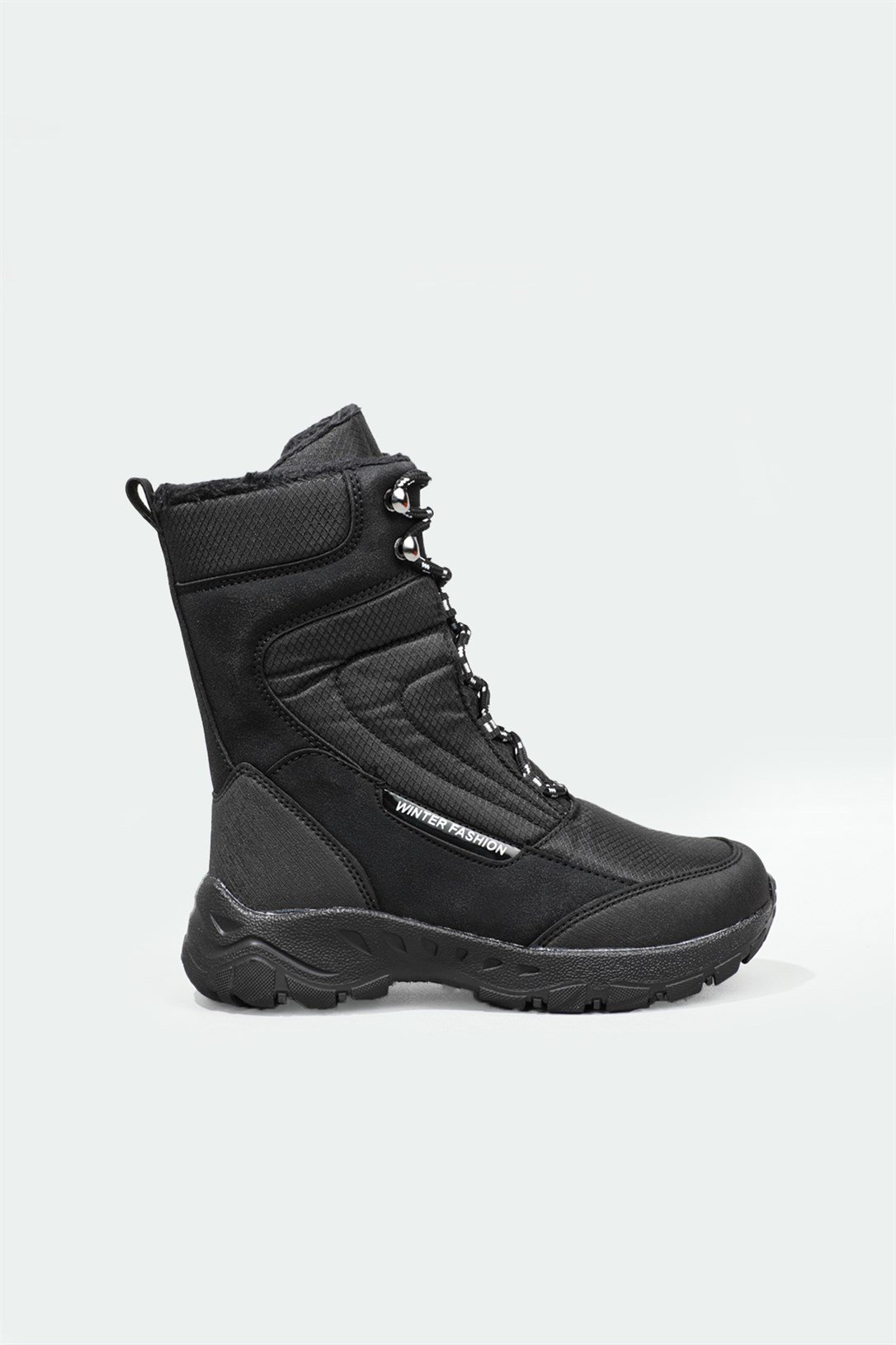 Su Geçirmez Siyah Kadın Bot 7610 Kadın Kar Botu Twingo TWİNGO 7610 Kadın Karbotu