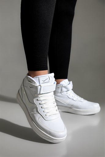 Günlük Beyaz Unisex Spor Ayakkabı 2185 Unisex Basketbol Lambırlent LAMBIRLENT 2185 UNİSEX BASKET