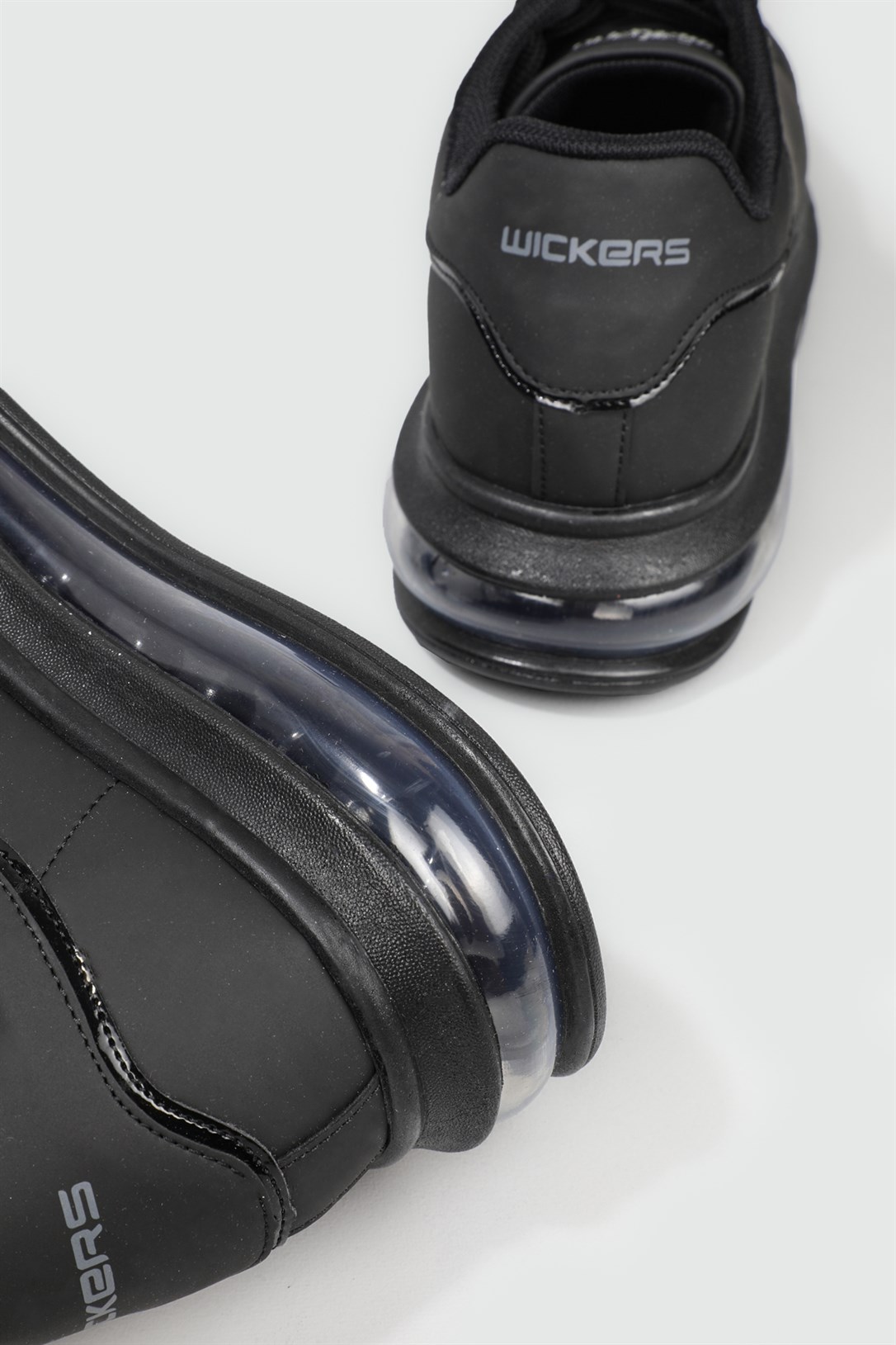 Wickers Air Taban Günlük Rahat Sneaker Siyah Füme Erkek Spor Ayakkabı 2488