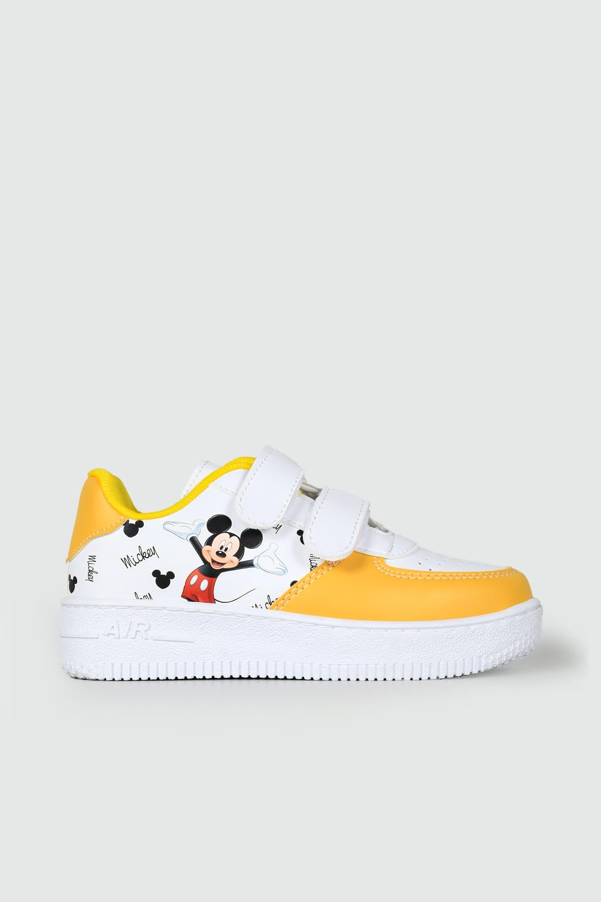 Air Taban Rahat Nefes Alır Beyaz Sarı Çocuk Spor Ayakkabı AIR v4 Çocuk Sneaker Beınsteps Beinsteps AIR V4 Çocuk Sneaker