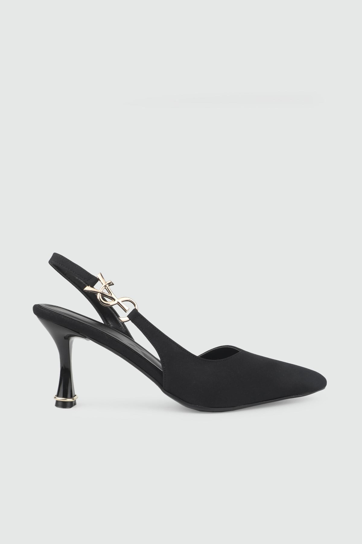 arkası açık topuklu Siyah Zara Kadın Topuklu MY BELLA MHÇ-074 Kadın Stiletto MY BELLA My Bella MHÇ-074 Kadın 26Y