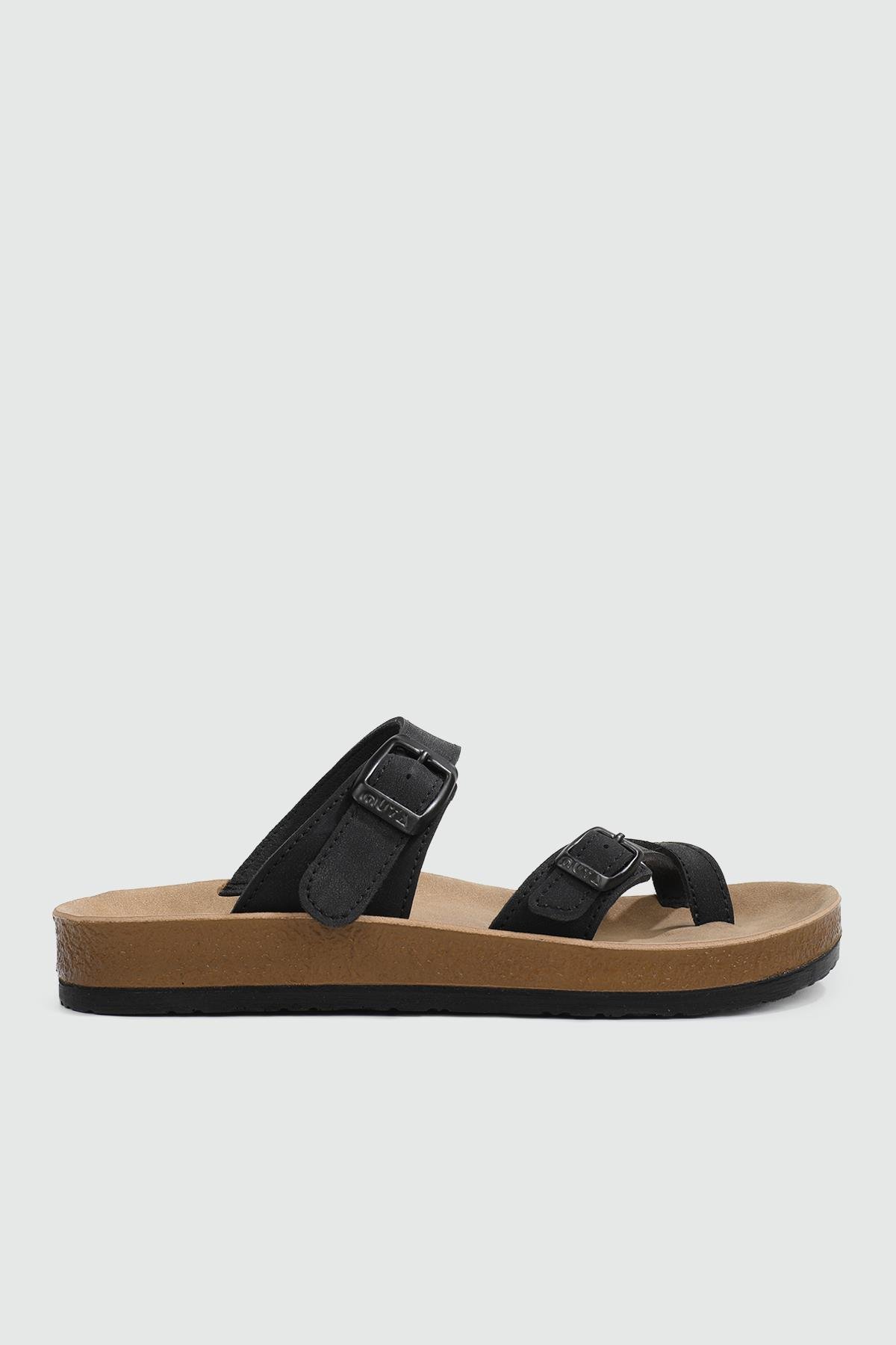 Ayak Anatomisine Uygun Anatomik İç Taban Siyah Kadın Terlik 31030 ANNY Kadın Günlük Terlik Muya MUYA 31030 ANNY ZEN P.ARASI