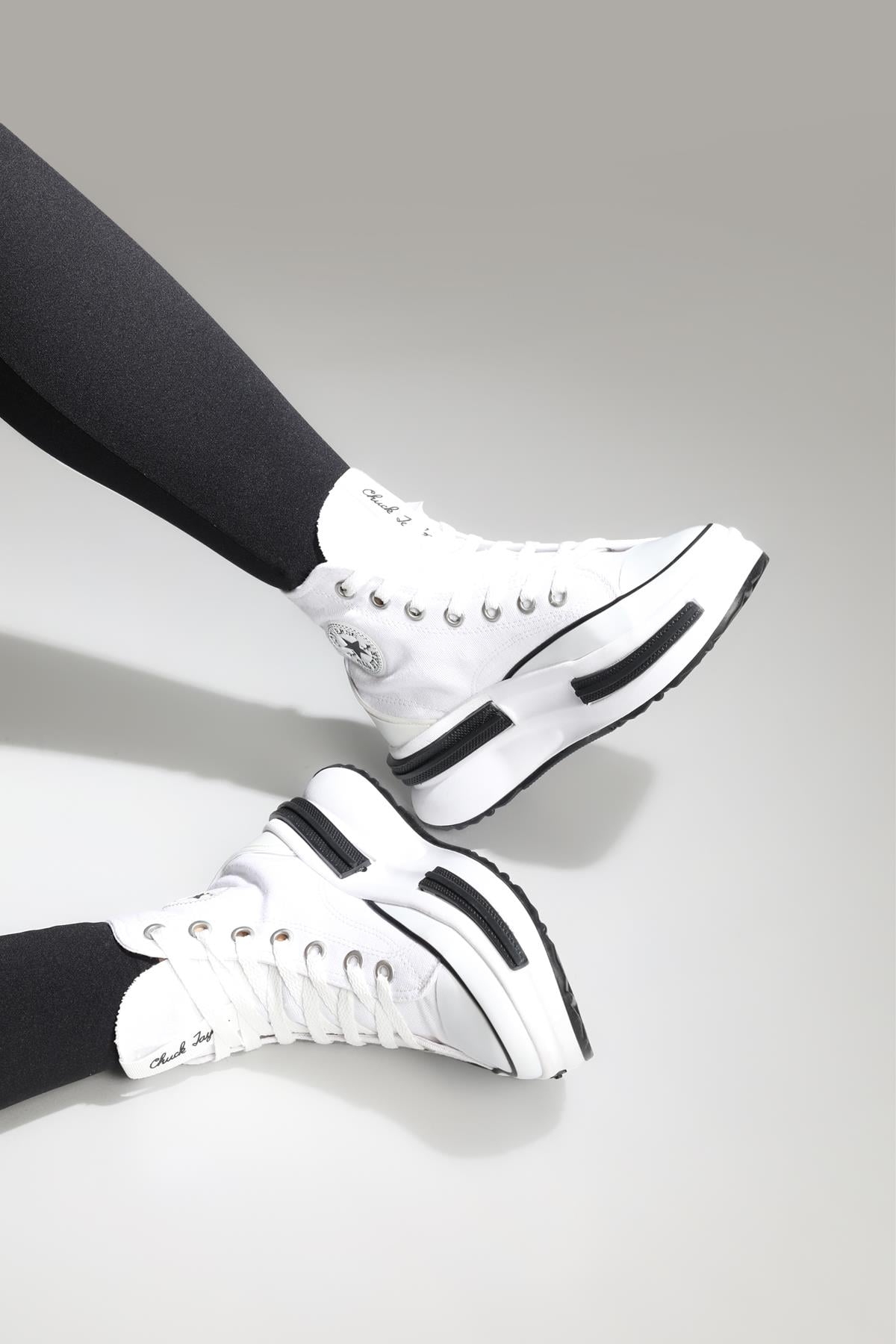 Boğazlı Keten Converse Beyaz Unisex Spor Ayakkabı CX Unisex Günlük Spor Ayakkabı Beınsteps Converse CX Unisex 23y