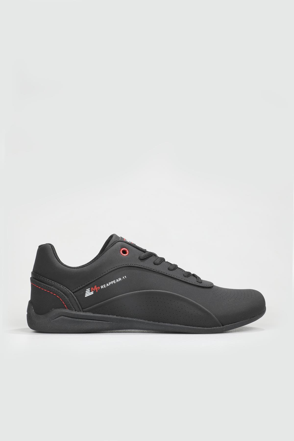 Casual Siyah Erkek Spor Ayakkabı 221-1739 Erkek Günlük Spor Ayakkabı M.P MP 221-1739 Erkek Spor 22y