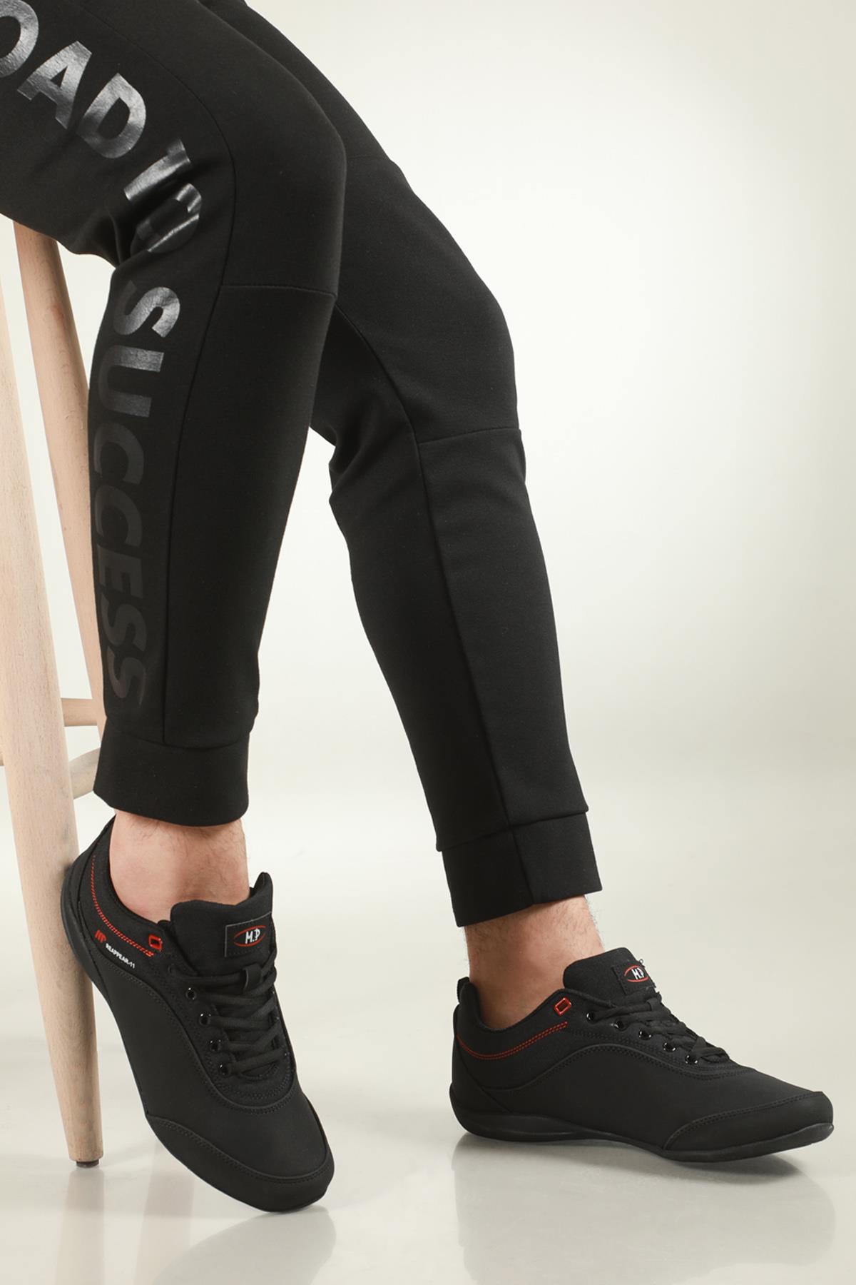 Casual SUMİ SİYAH Erkek Spor Ayakkabı 221-7332 Erkek Günlük Spor Ayakkabı M.P M.P 221-7332 ARES MER