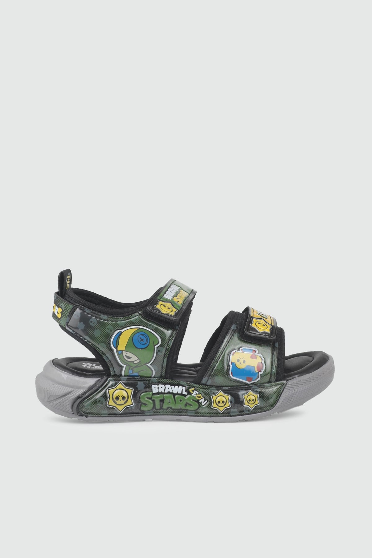Çocuk Emoji Detaylı Terlik/Sandalet Siyah Çocuk Sandalet 25Y-8307 Çocuk Sandalet Butiqe Butiqe 26Y-3801 FİLET