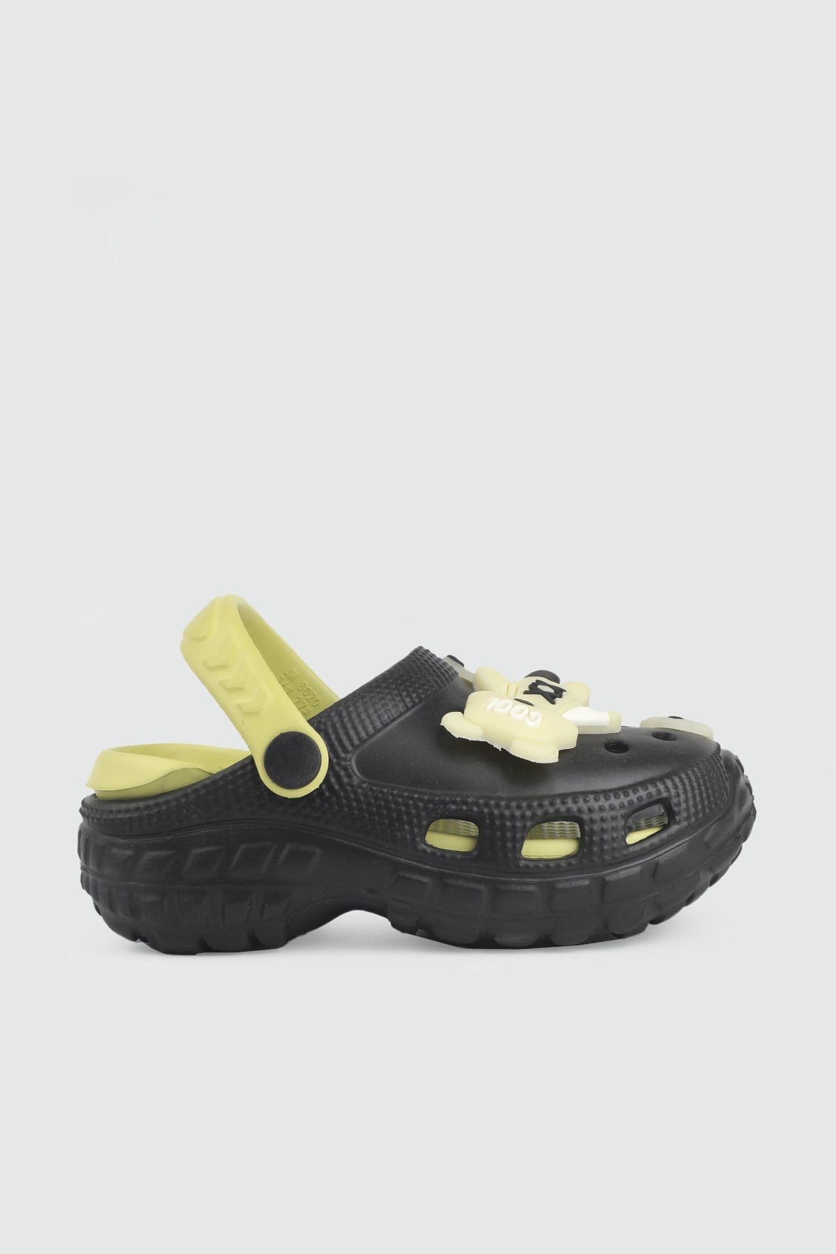 Çocuk Emoji Detaylı Terlik/Sandalet Siyah Çocuk Sandalet TWİNGO 960 Kategorisiz Twingo TWİNGO 25Y 960 EMOJİ PAT FLT