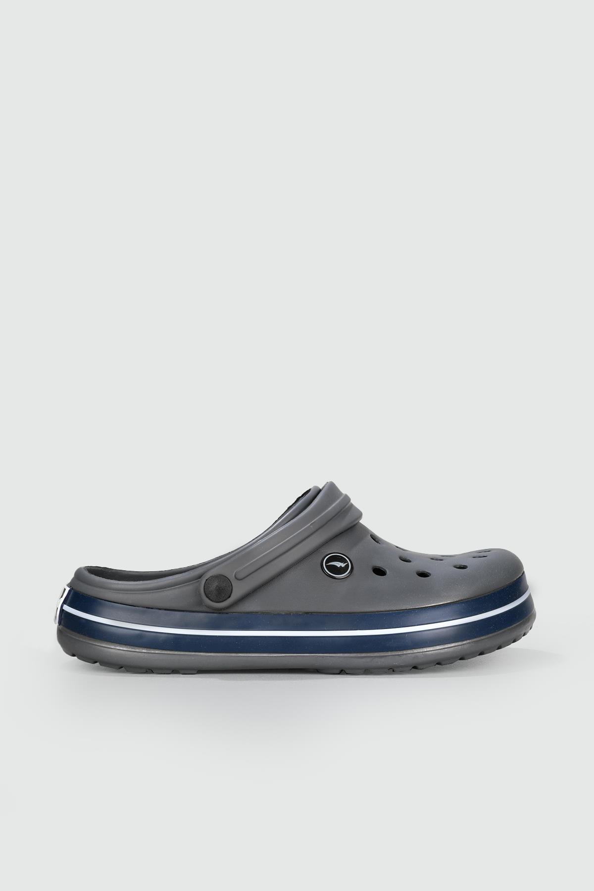 Cross Modeli Gri Laci Beyaz Erkek Terlik 0079 Erkek Crocs Terlik SONİMİX SONİMİX CEOX 0079 MER