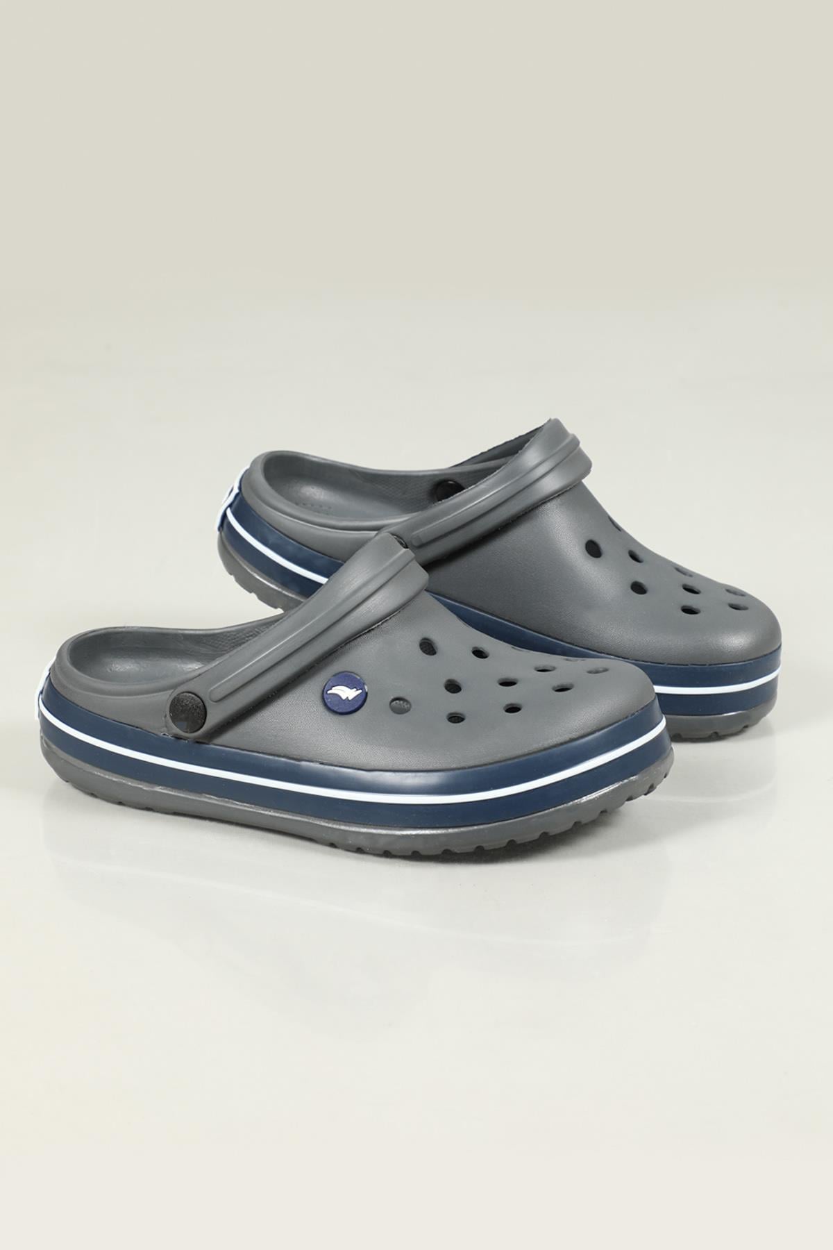 Cross Modeli Gri Laci Beyaz Unisex Terlik 0079 Unisex Terlik SONİMİX Sonimix Ceox 0079 Unisex Crocs