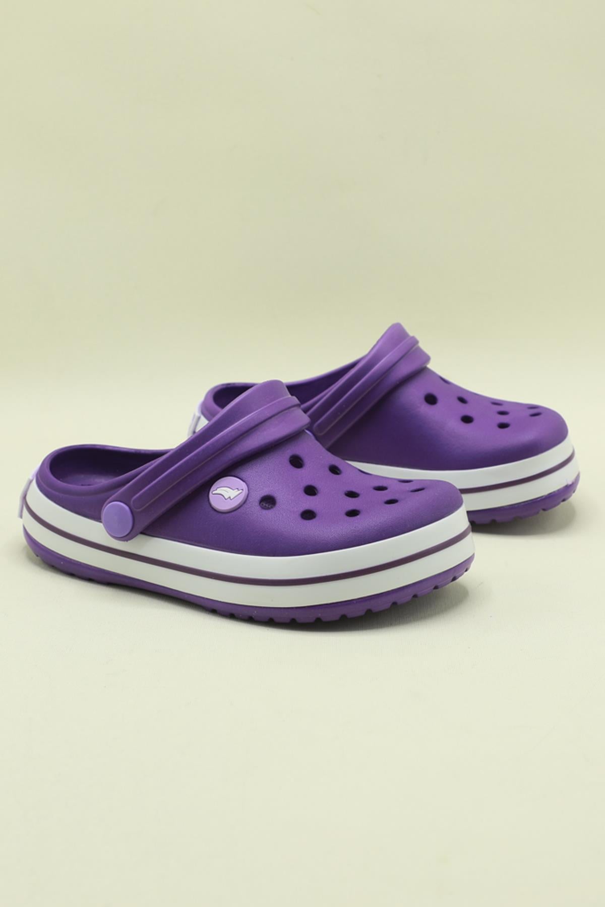 Cross Modeli Mor Byz Mor Çocuk Terlik 0079 Çocuk Terlik SONİMİX Sonimix Ceox 0079 Çocuk Crocs