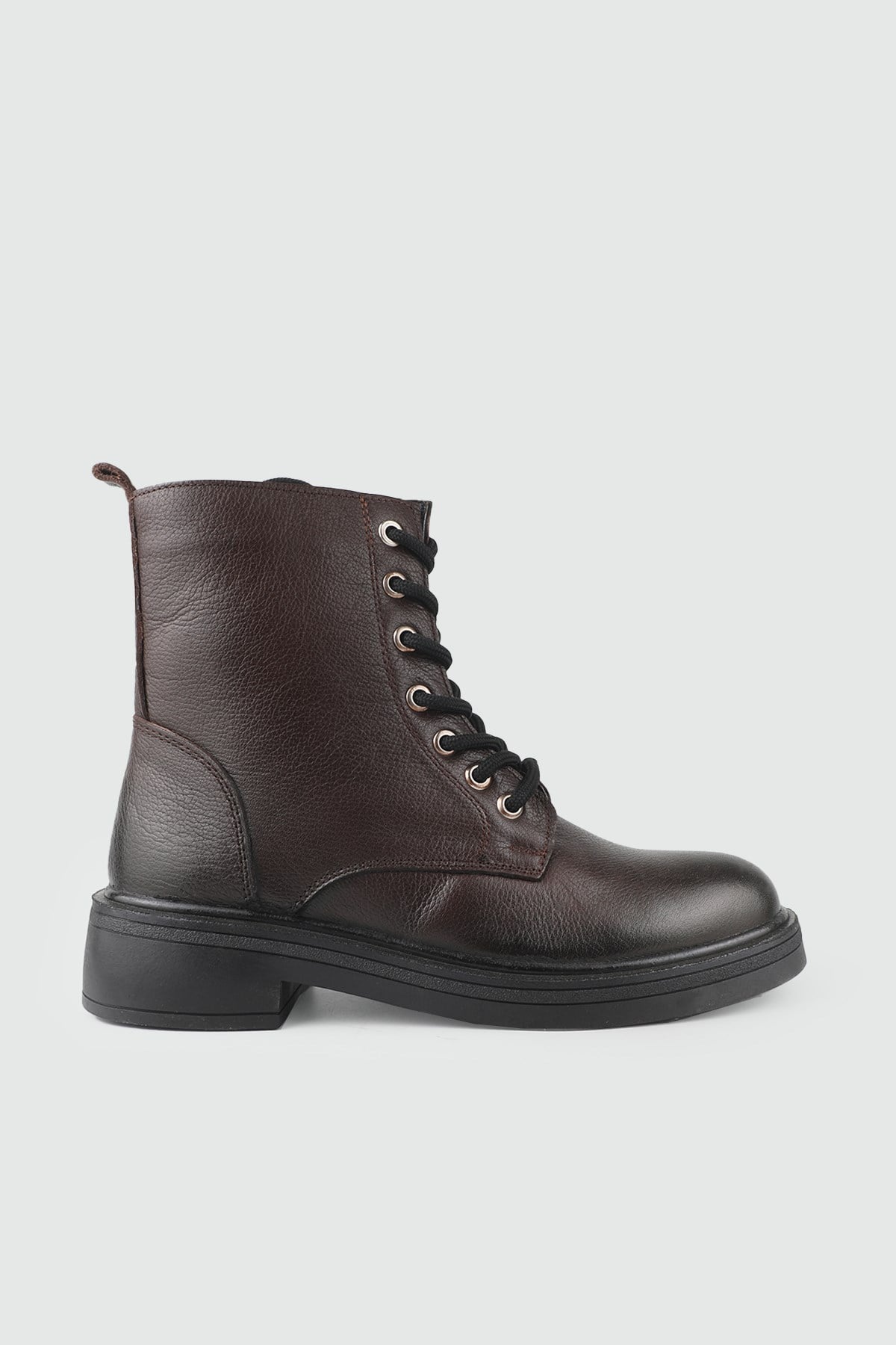 Deri Kaymaz Taban Kahve King Kadın Deri Postal MY BELLA 028-03 Kadın Günlük Conford Bot MyBella MY BELLA 028-03 Kadın 26K