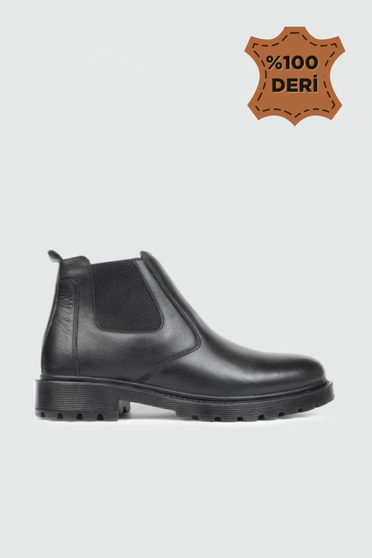 Deri Kaymaz Taban Siyah Floter Erkek Bot 238-11 Erkek Günlük Confort Bot Wow Plus AYHAN 238-11 FER.BAĞ.DÜZ