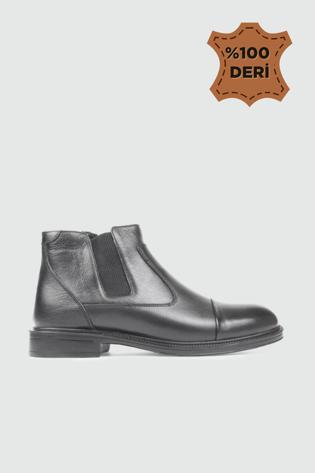 Deri Kaymaz Taban Siyah Floter Erkek Bot 212-04 Erkek Günlük Confort Bot Wow Plus AYHAN 212-04 MAS FERM