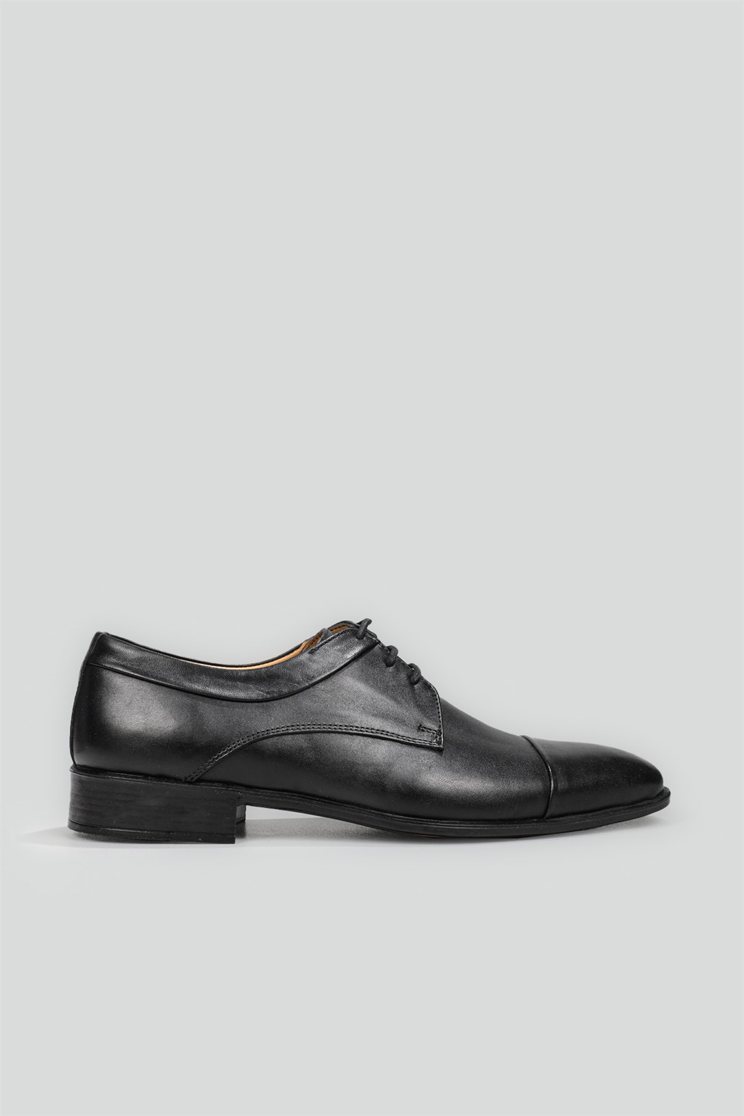 Wow Plus Deri Klasik Rahat Siyah Erkek Ayakkabı A-105