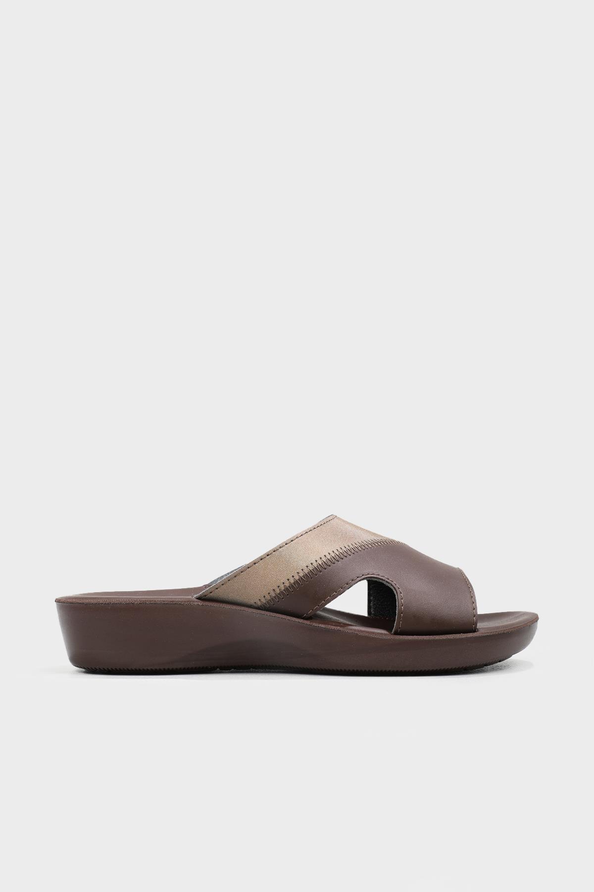 Deri Ortopedik Bakır Kadın Terlik PARMA-9 Kadın Günlük Terlik Ceyo CEYO PARMA-9 ZEN 22Y