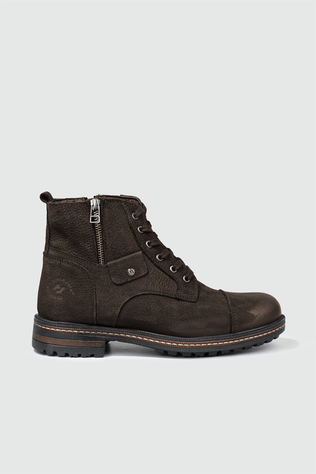 Deri Rahat Comfort Kahve Nubuk Erkek Bot 17400 Erkek Günlük confort Bot Hammer Jack HAMMERJACK 17400 MER BOT