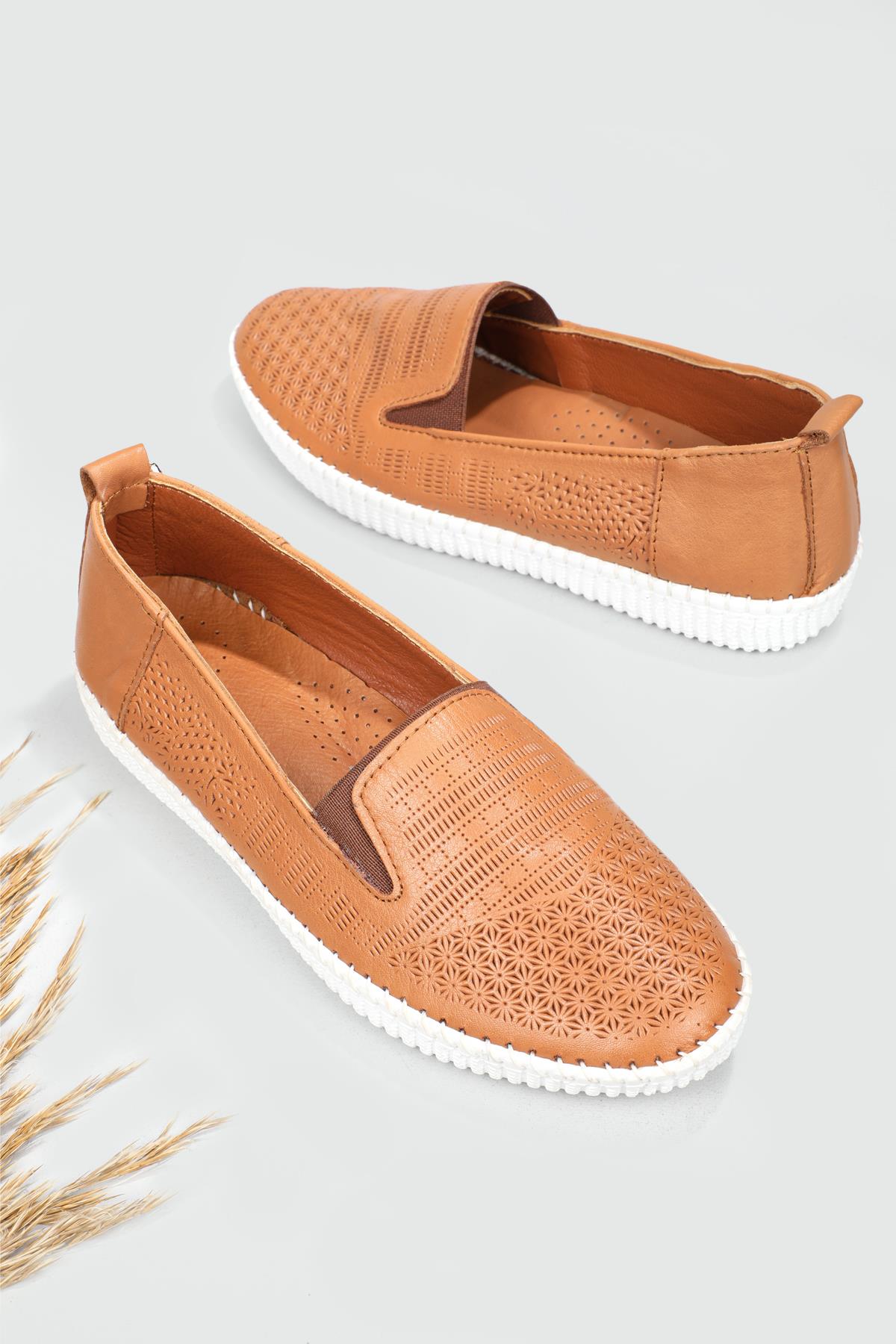 Deri Rahat Taban Günlük Taba Kadın Ayakkabı NB-670 Kadın Günlük Ayakkabı Cıtyzen Cityzen NB-670 22Y