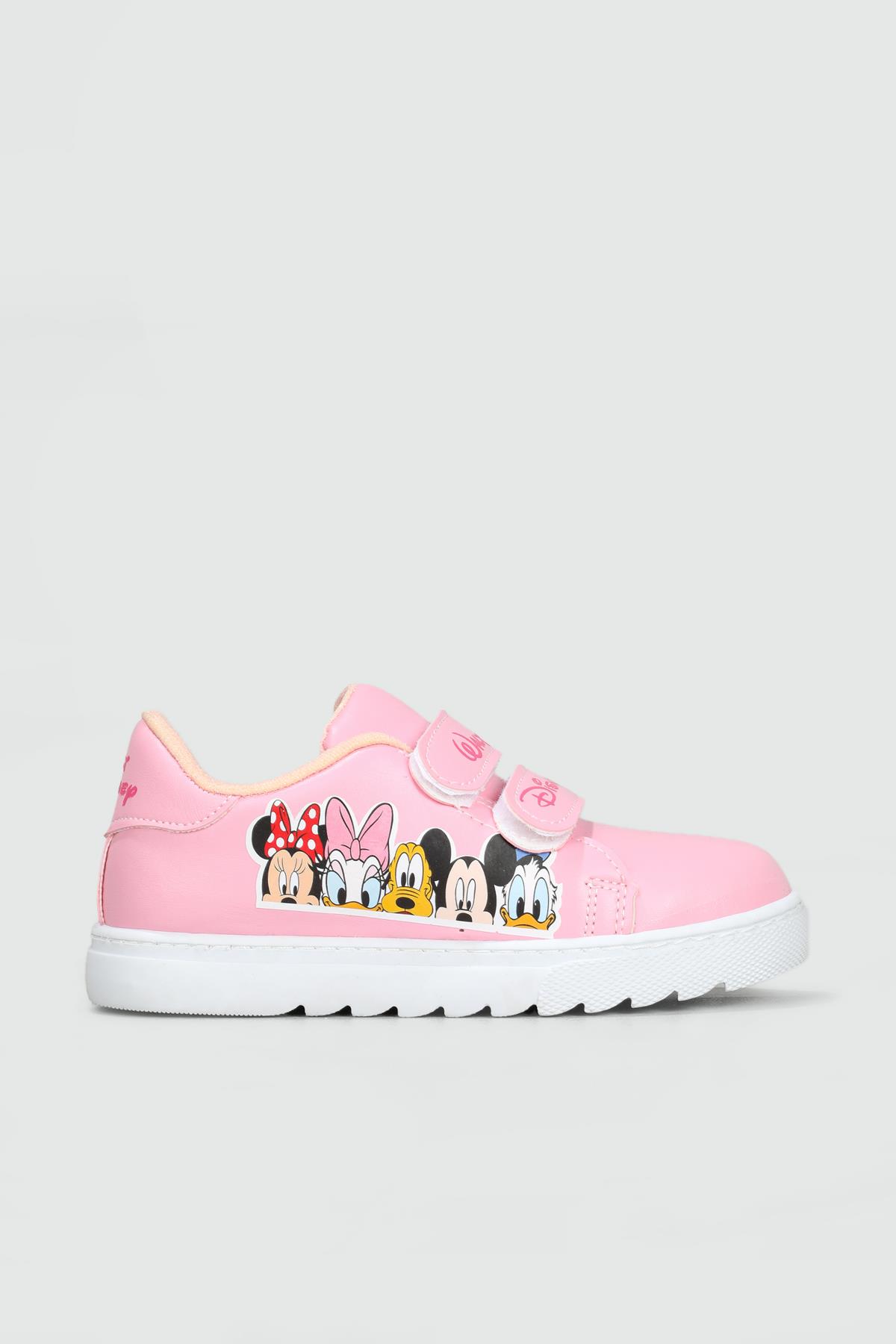 Esnek Taban Unicorn Baskılı Cırtlı Sneaker Pudra Çocuk Spor Ayakkabı UNİCORN Çocuk Sneaker Beınsteps Beinsteps Unicorn 22y