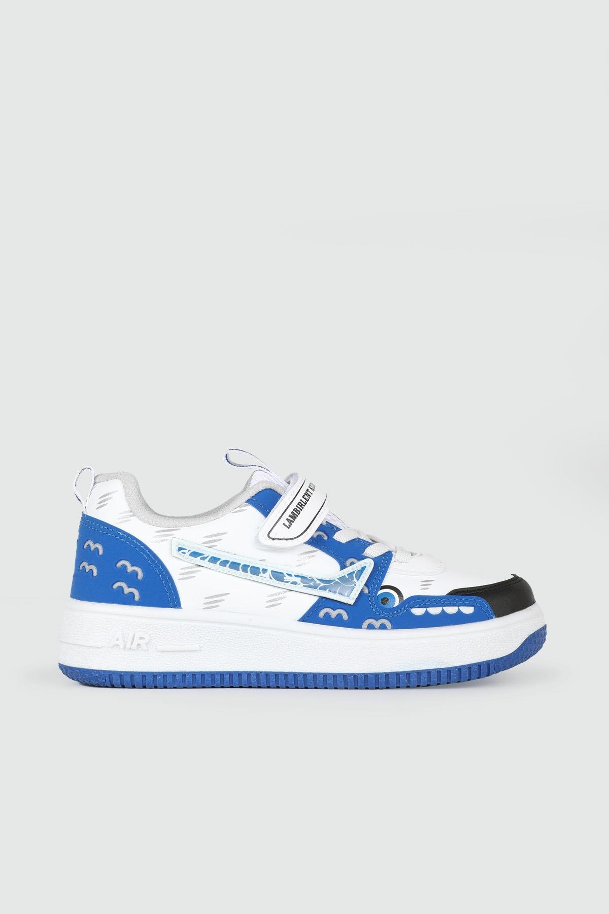 Günlük Beyaz Sax Çocuk Spor Ayakkabı 033 Çocuk basketbol Lambırlent LAMBIRLENT 033 FİLET 24K