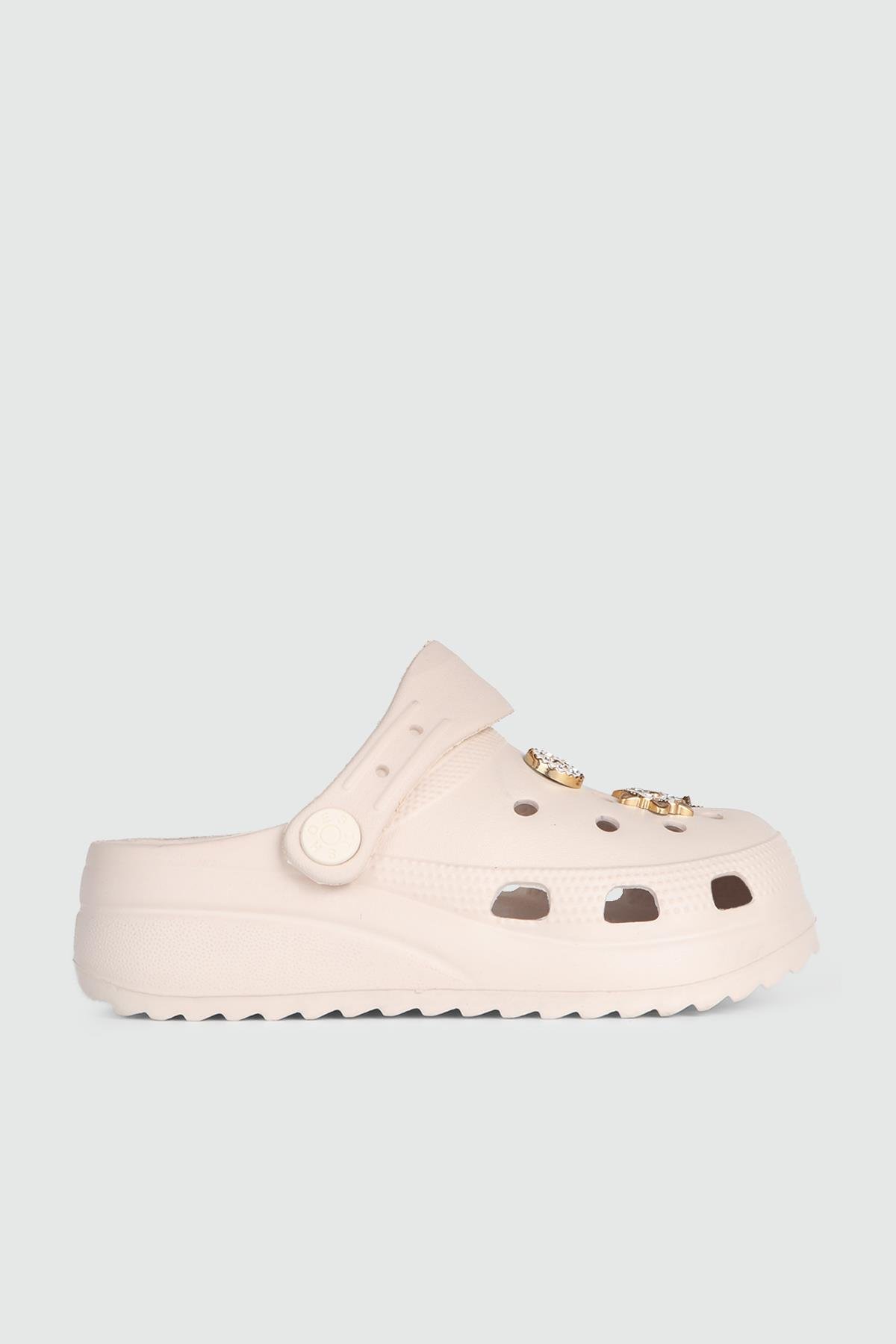 Günlük Ekru Çocuk Terlik TWNG205 Çocuk Terlik Twingo TWİNGO 205 FLT 24Y