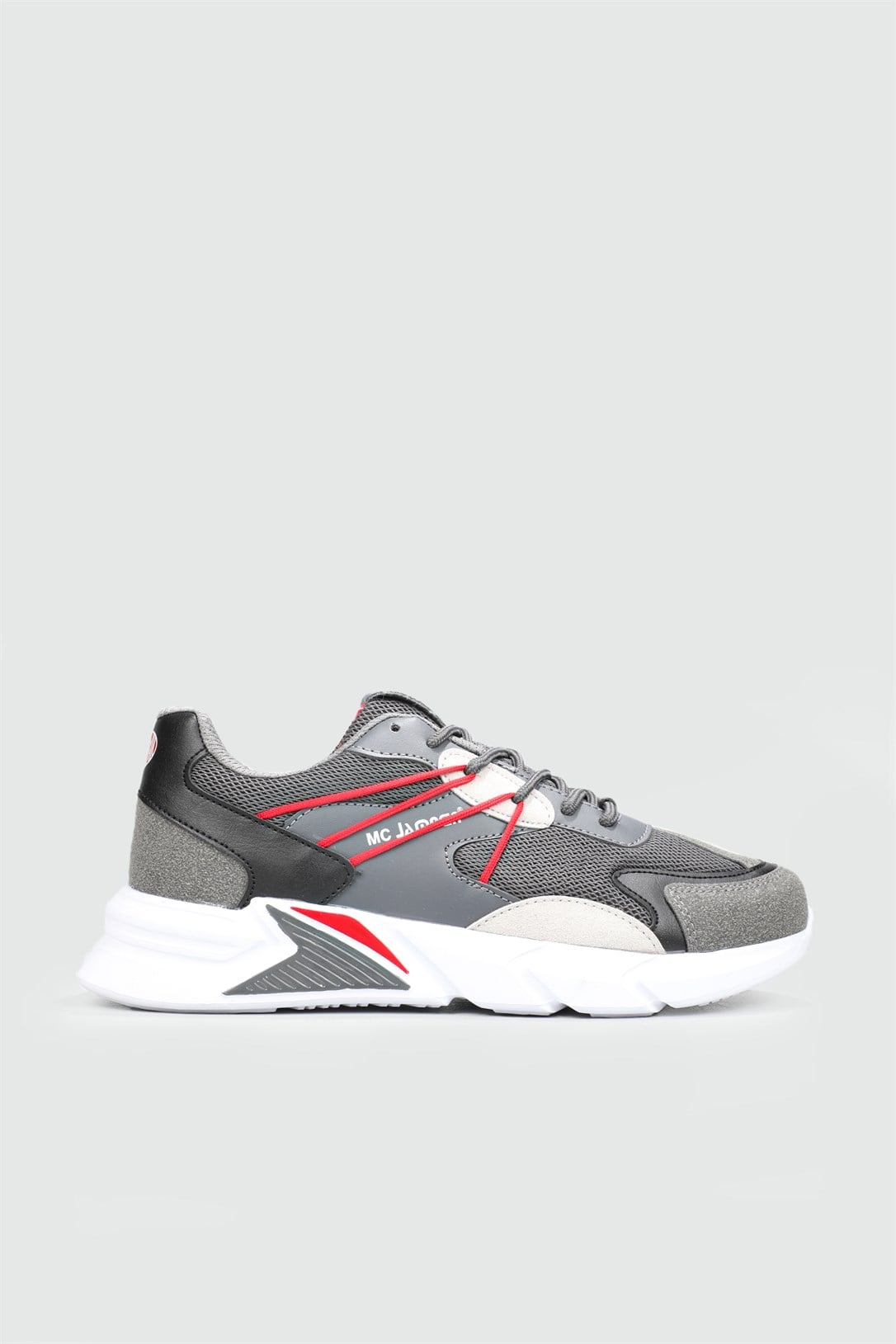 Günlük Havalı Rahat Füme Buz Kırmızı Erkek Spor Ayakkabı 2057 Erkek Sneaker Jamper M.C JAMPER 2057 MER 22Y