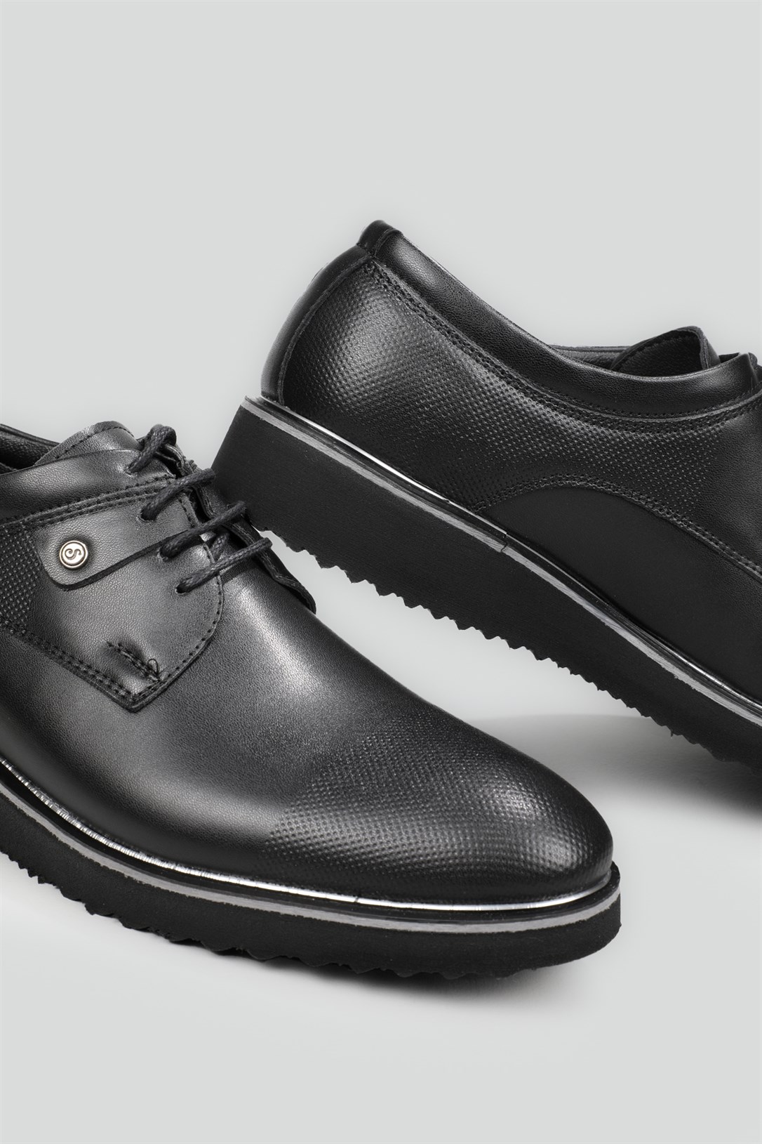 Tamboğa Günlük Klasik Siyah Erkek Ayakkabı 684 | Ayakkabı City