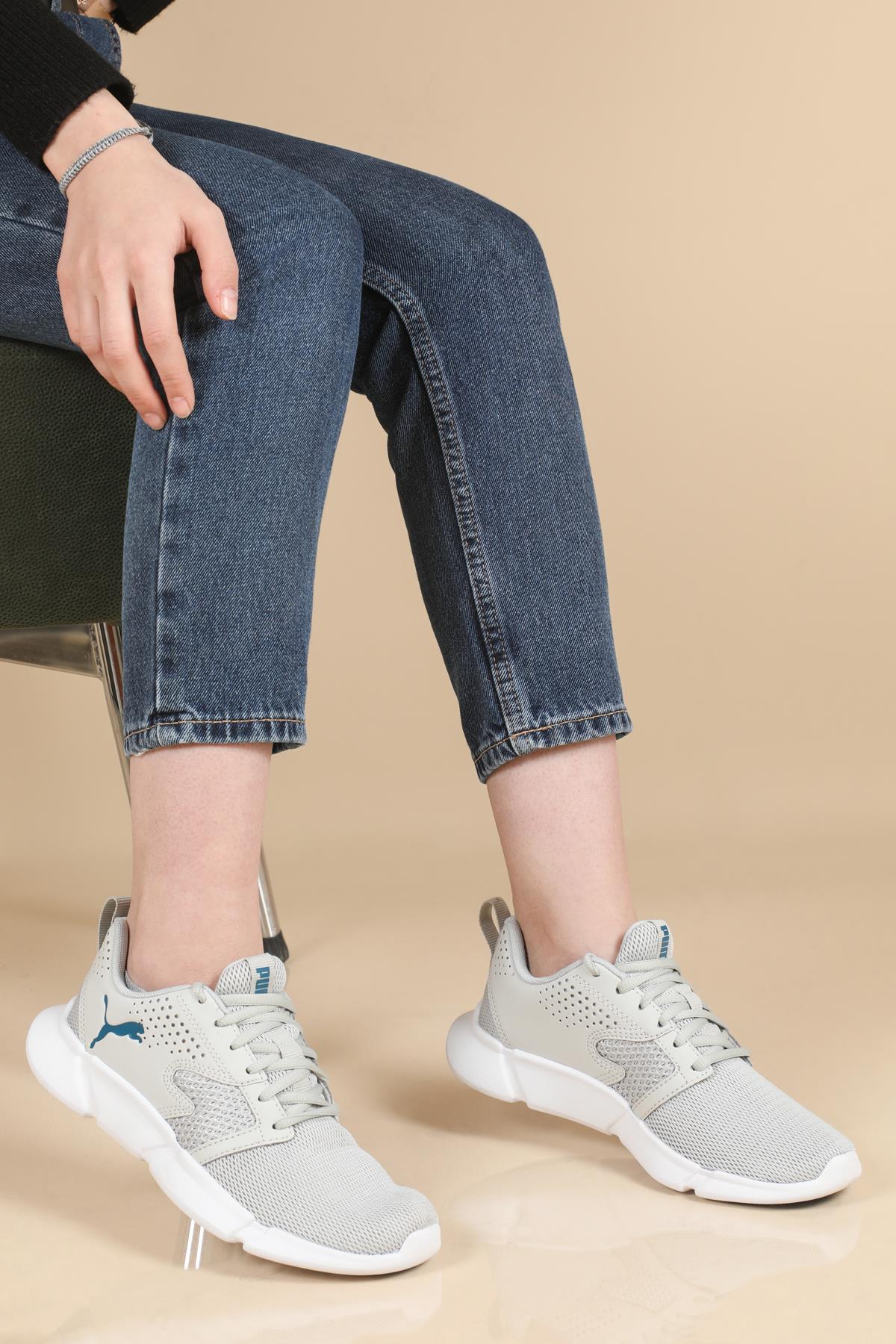 Günlük Koşu Yürüyüş Gri Byz Unisex Spor Ayakkabı 192805-10 Unisex Günlük Spor Ayakkabı Puma 192805-15