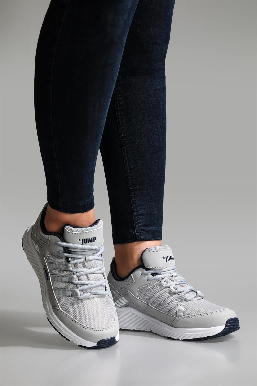 Günlük Koşu Yürüyüş Gri Laci Unisex Ayakkabı 24865 Unisex Günlük ayakkabı Jump JUMP 24865 GAR SPOR
