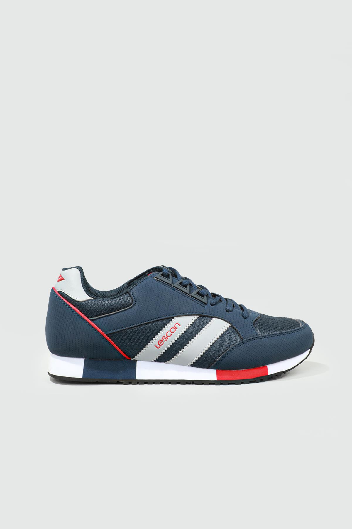 Günlük Koşu Yürüyüş Lacivert Erkek Spor Ayakkabı BOSTON Erkek Sneaker Lescon LESCON BOSTON MER