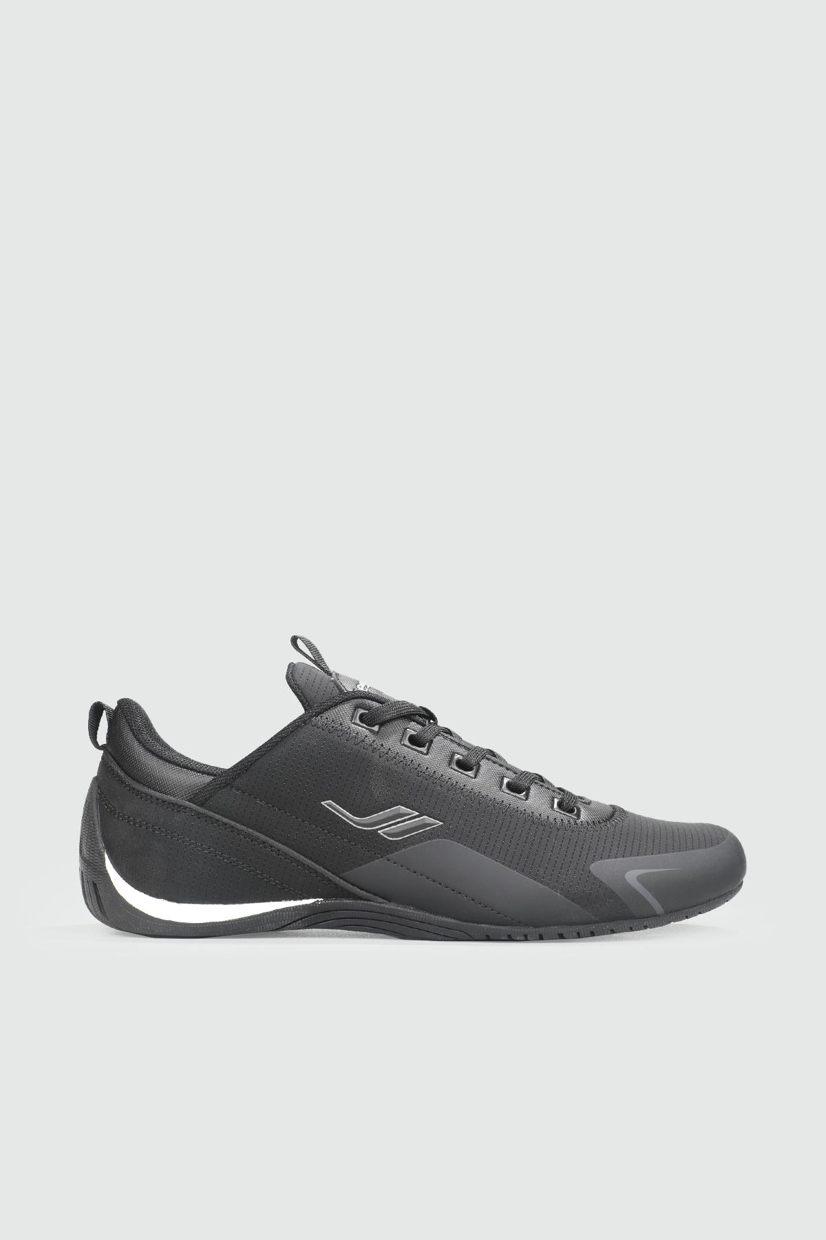 Günlük Koşu Yürüyüş Siyah Erkek Spor Ayakkabı SMASH-4SNEAKERS Erkek Günlük Spor Ayakkabı Lescon LESCON SMASH-4 SNEAKERS MER
