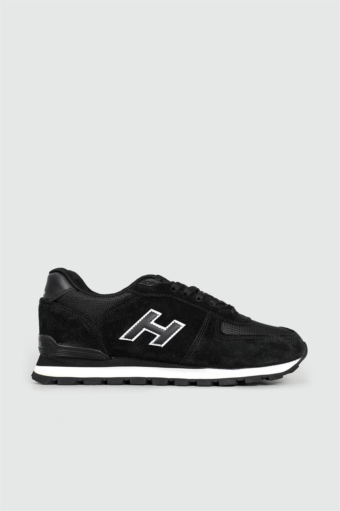 Günlük Koşu Yürüyüş Sıyah Unisex Spor Ayakkabı PERU Unisex Günlük Spor Ayakkabı Hammer Jack HAMMER JACK PERU GAR