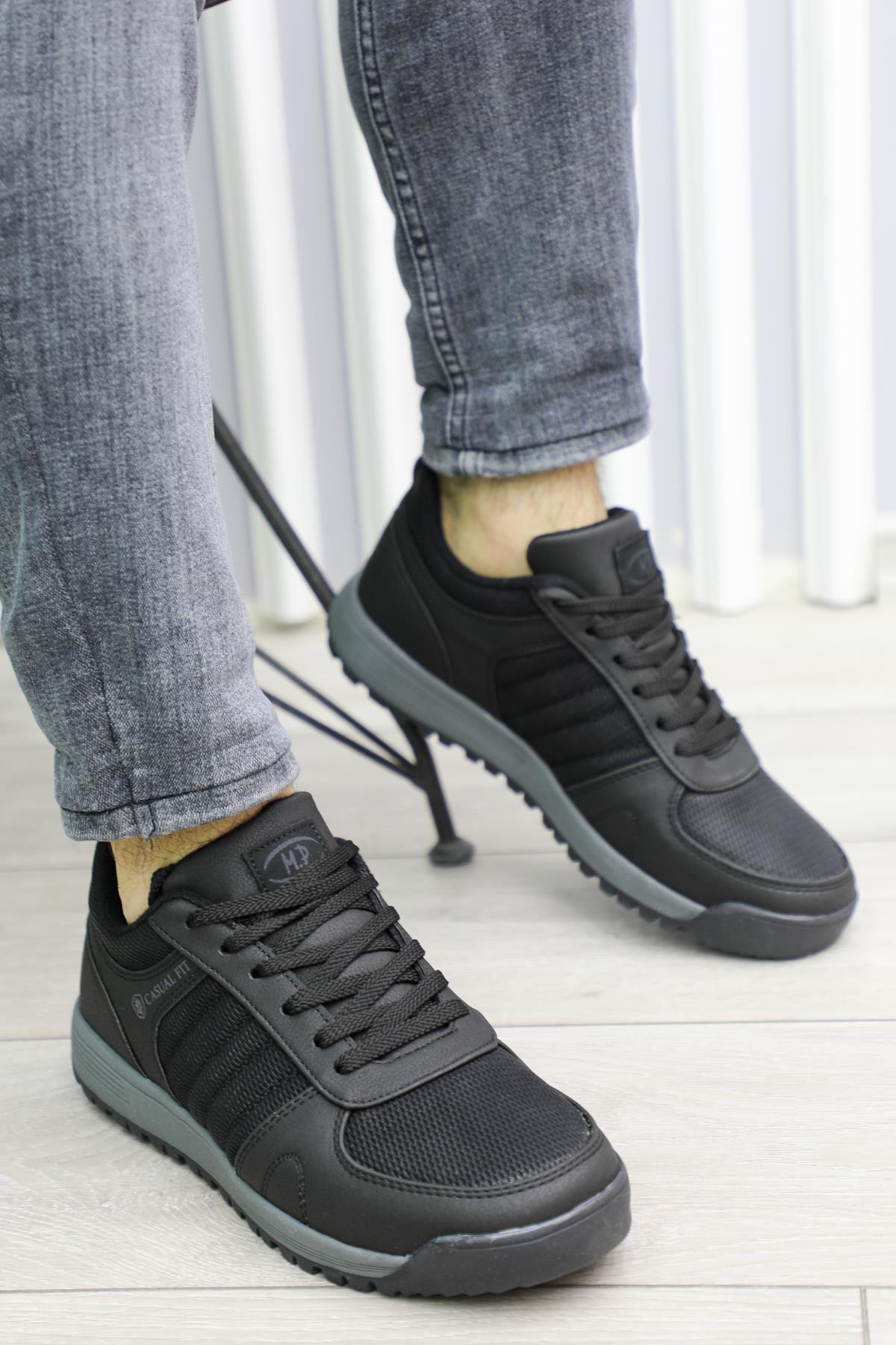 Günlük Koşu Yürüyüş Syh Gri Erkek Spor Ayakkabı 202-1496 Erkek Günlük Spor Ayakkabı M.P MP 202-1496 OUTDOOR