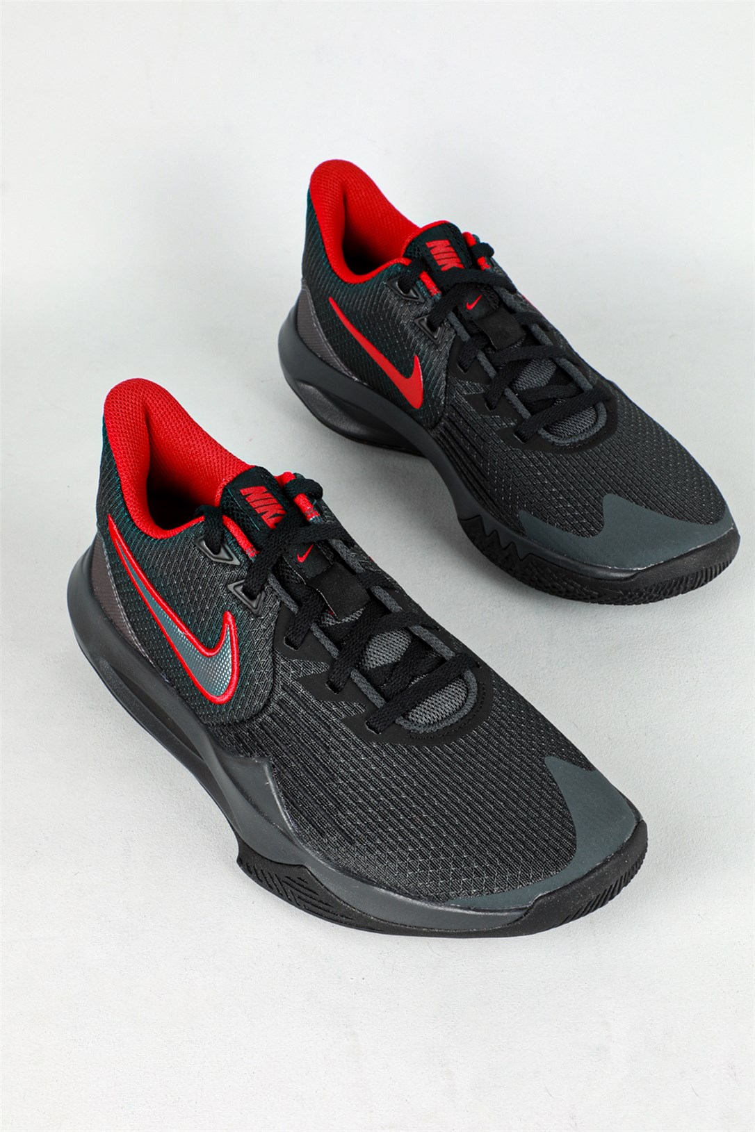Nike Günlük Nefes Alır Gri Kırmızı Erkek Spor Ayakkabı CW3403-007